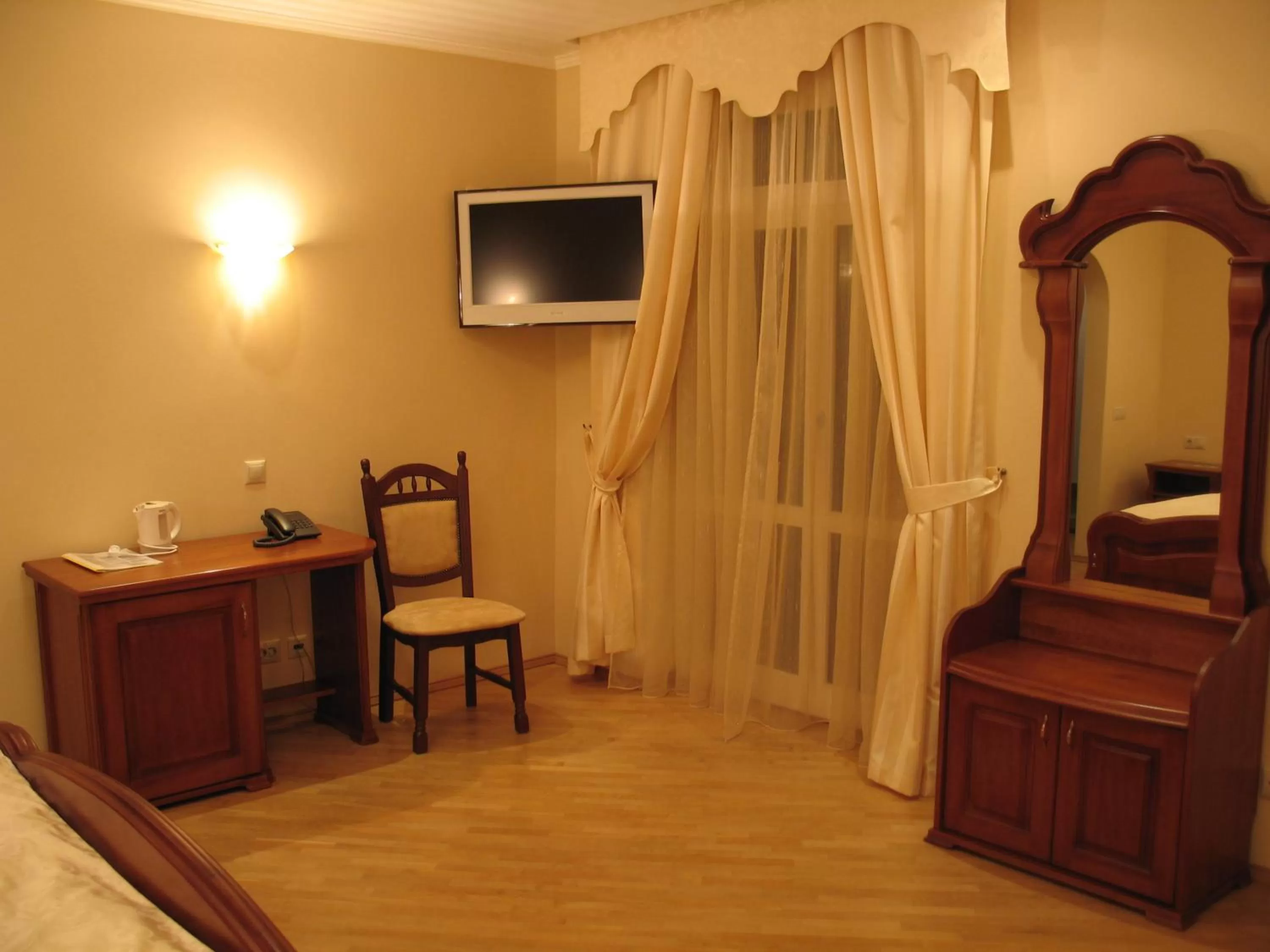 Decorative detail in Red Stone