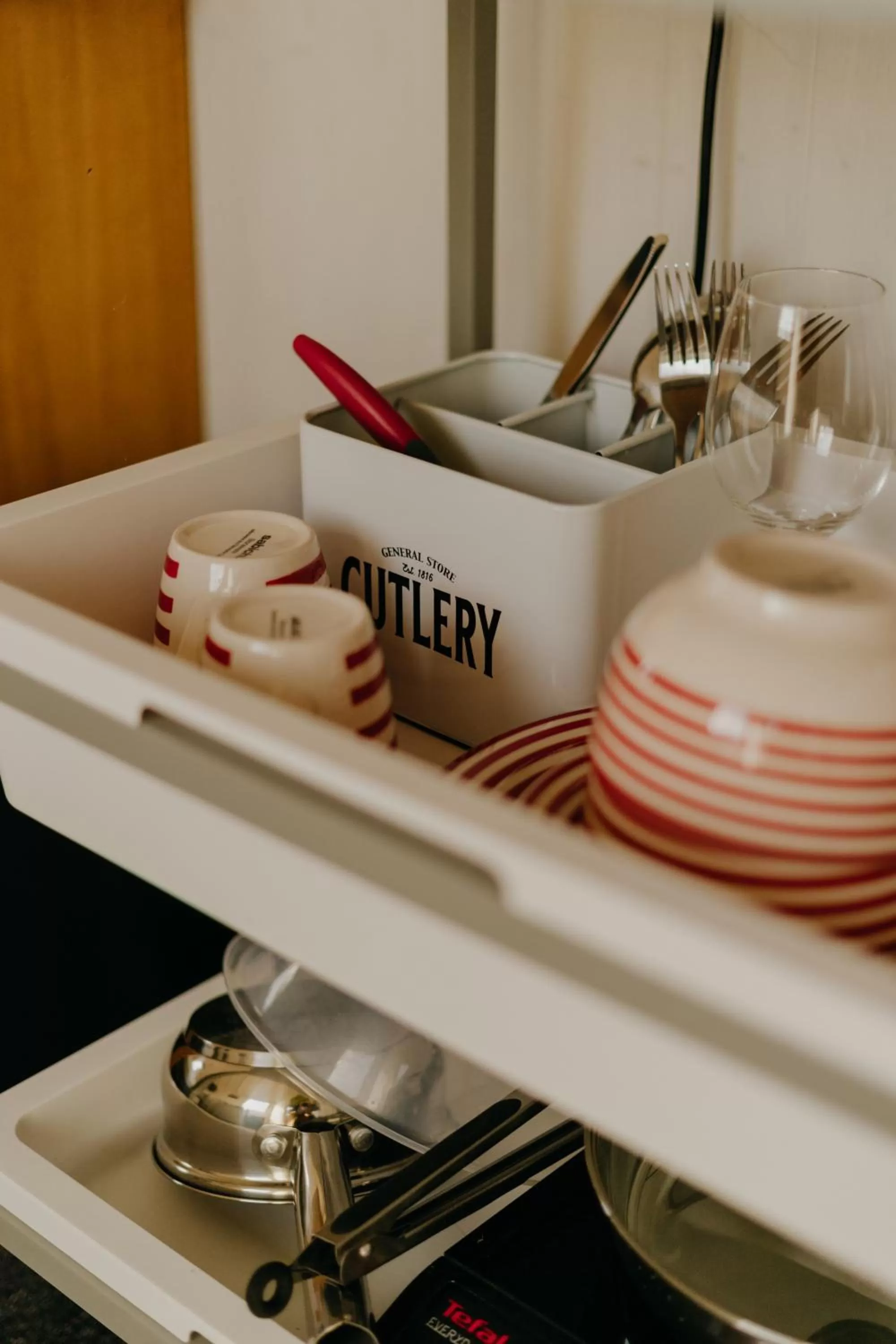 Kitchen or kitchenette in Little England Retreats - Cottage, Yurt and Shepherd Huts