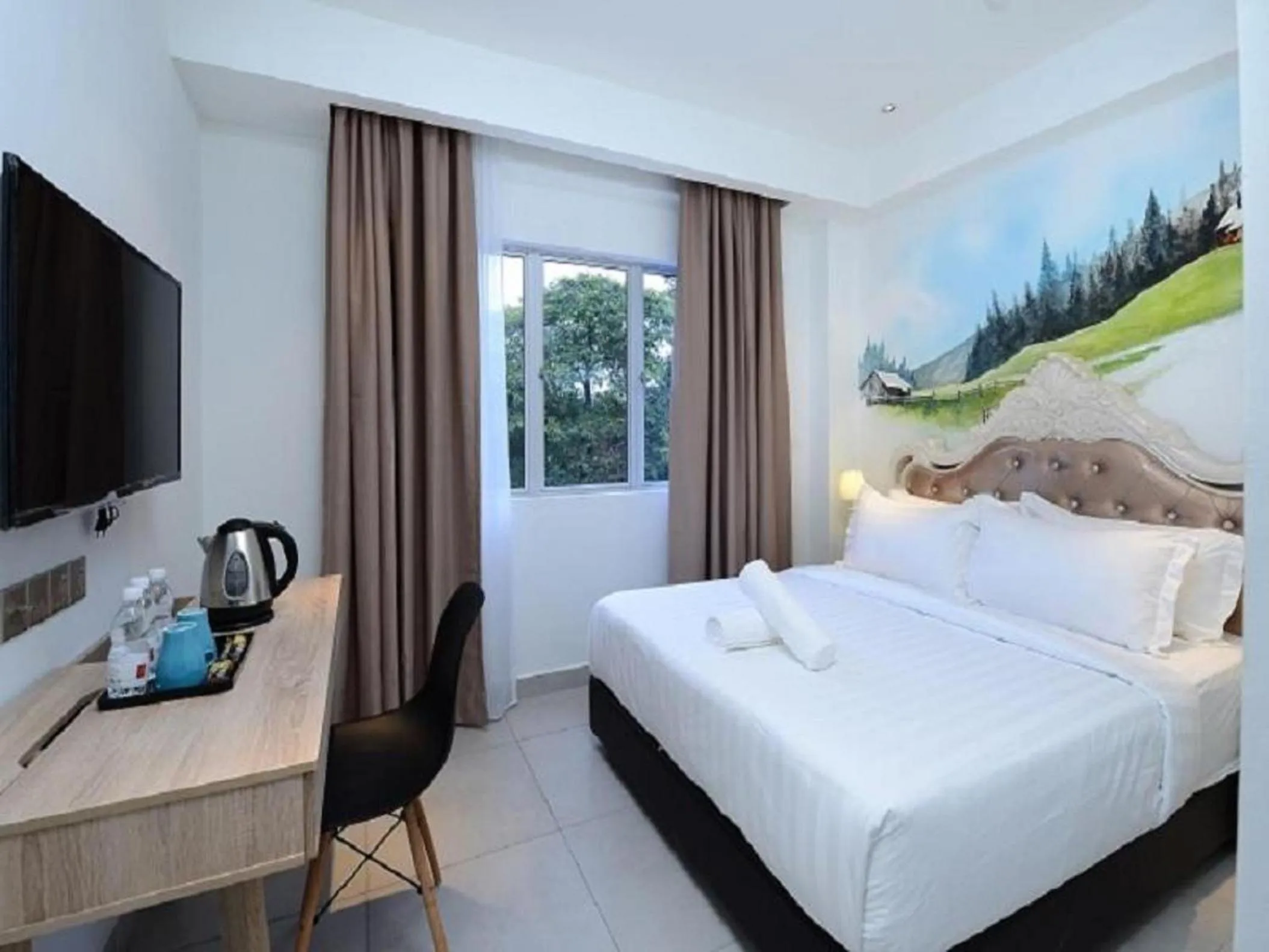 Bed in Hotel de Art USJ 21