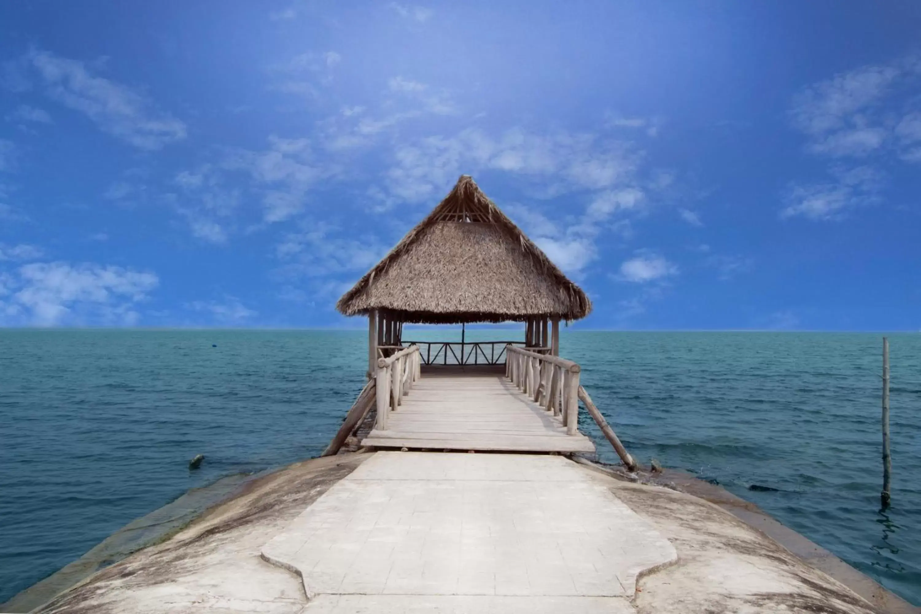 Beach in Amatique Bay Hotel