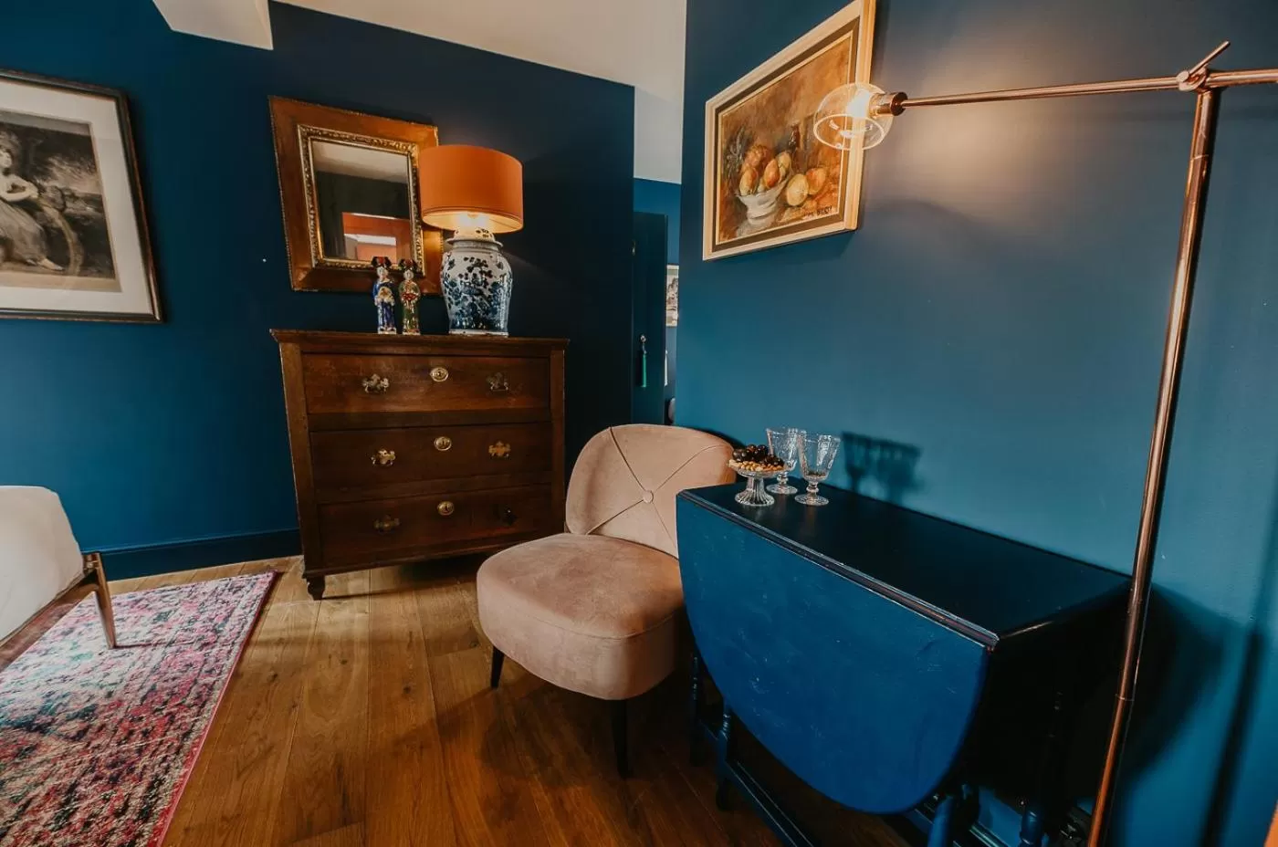 Seating area in Boutique Hotel Zeeuws-Meisje