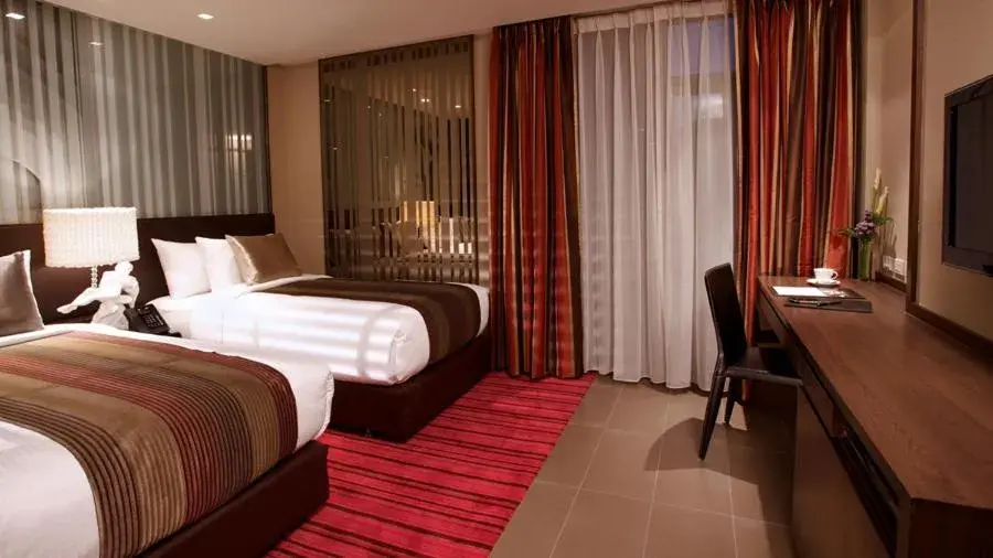 Bedroom, Bed in M2 de Bangkok Hotel (SHA Plus)