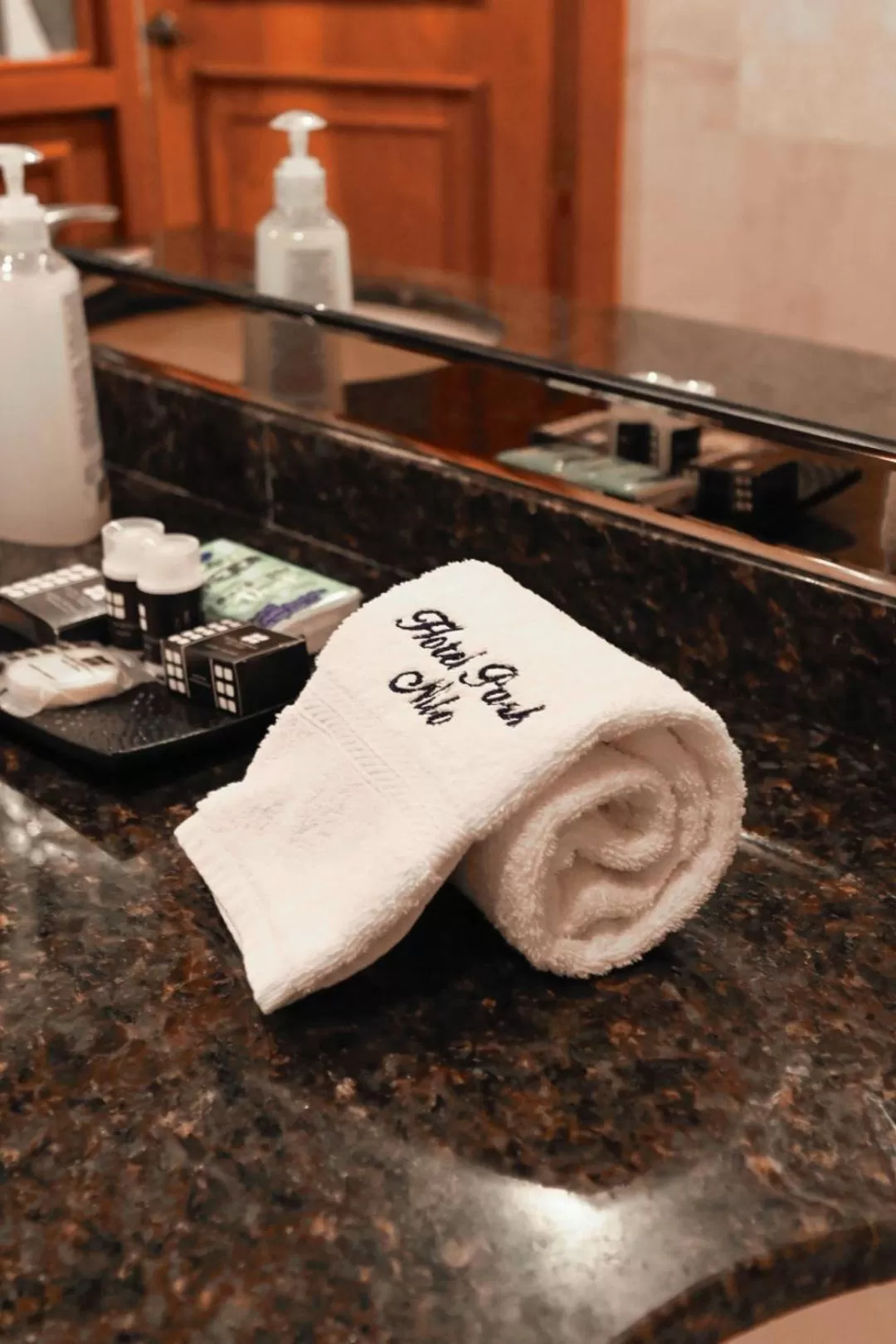 Bathroom in Hotel Park Nilo Reforma