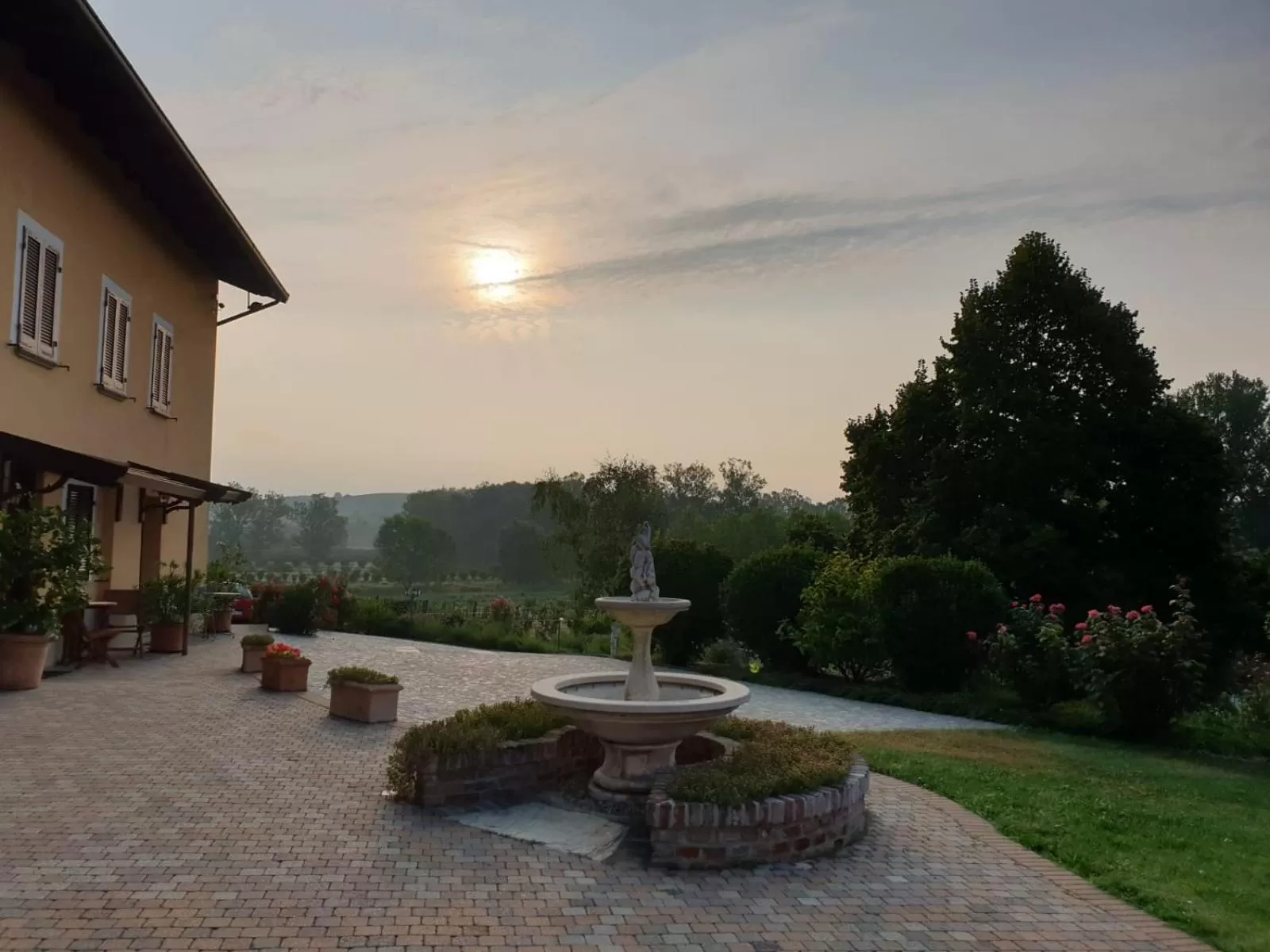 Garden in Villa Vigneto