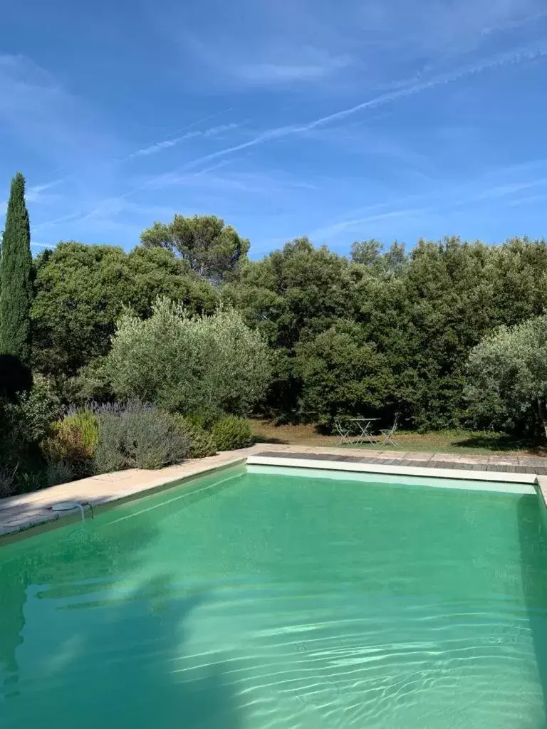 Garden, Swimming Pool in Maison Les Chênes