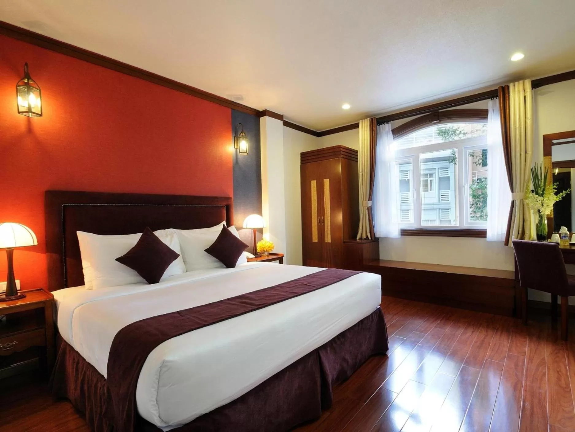 Photo of the whole room, Bed in Asian Ruby Boutique Hotel Bùi Thị Xuân