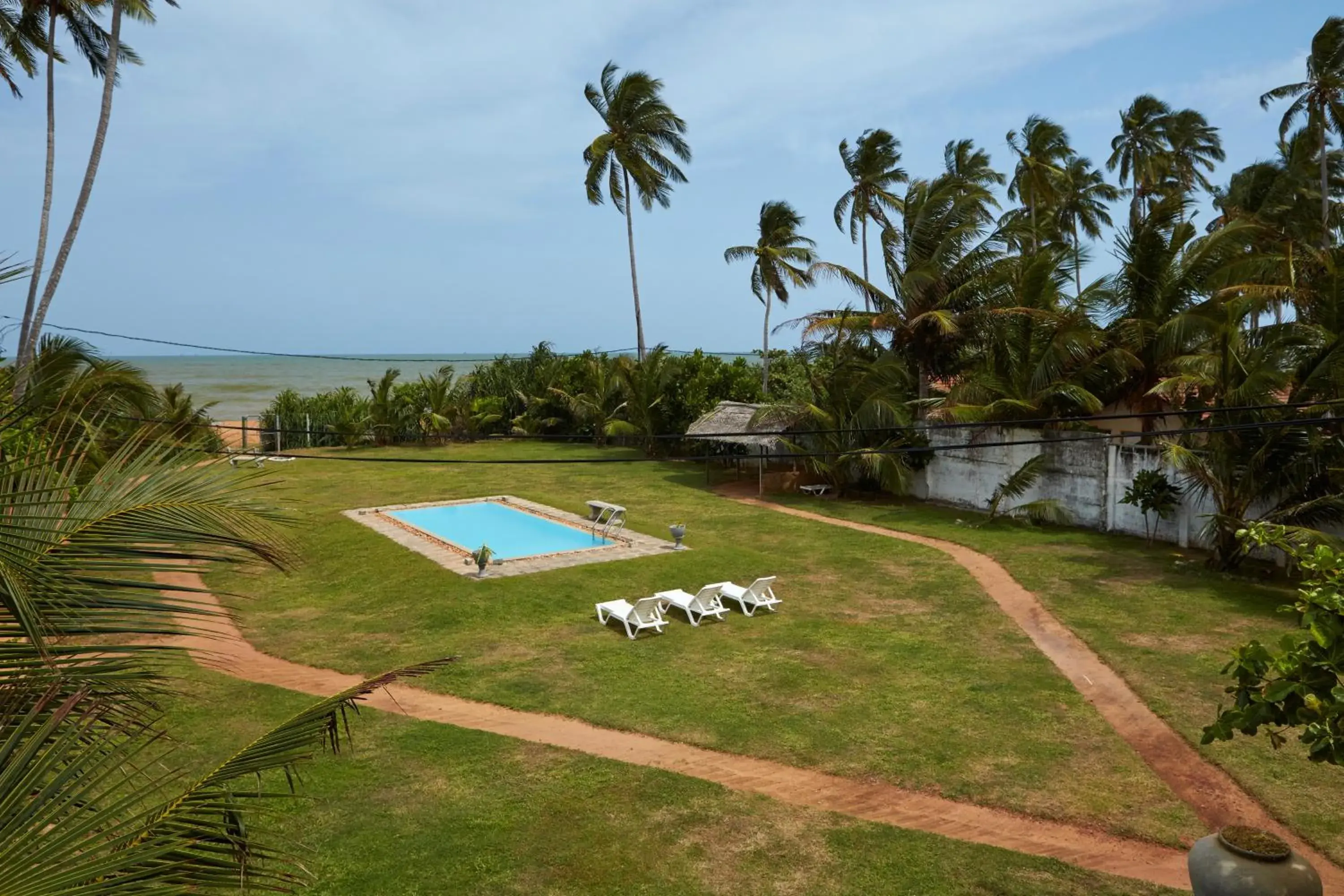 Garden, Pool View in Villa Sunbird