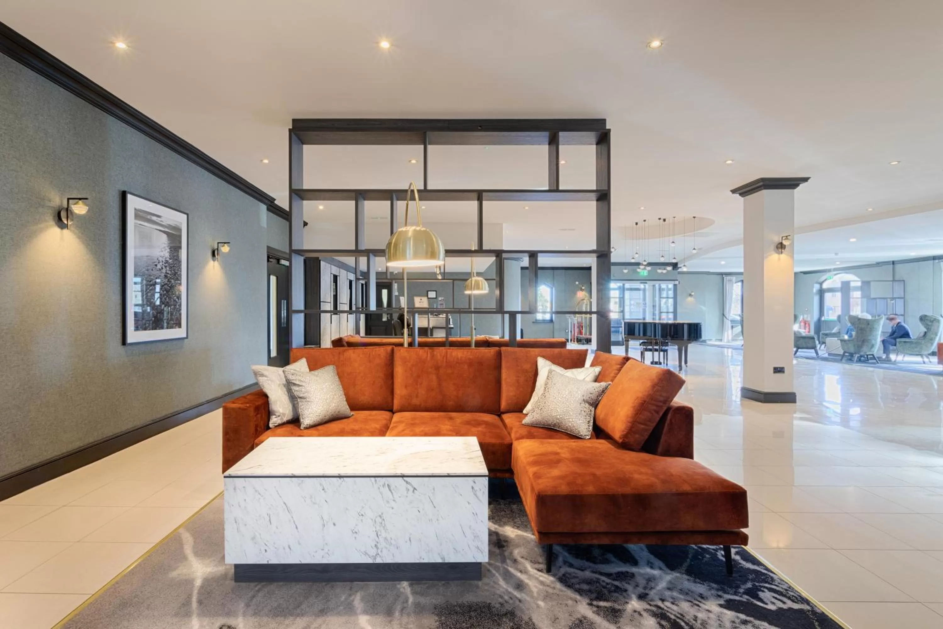 Seating area in Clybaun Hotel