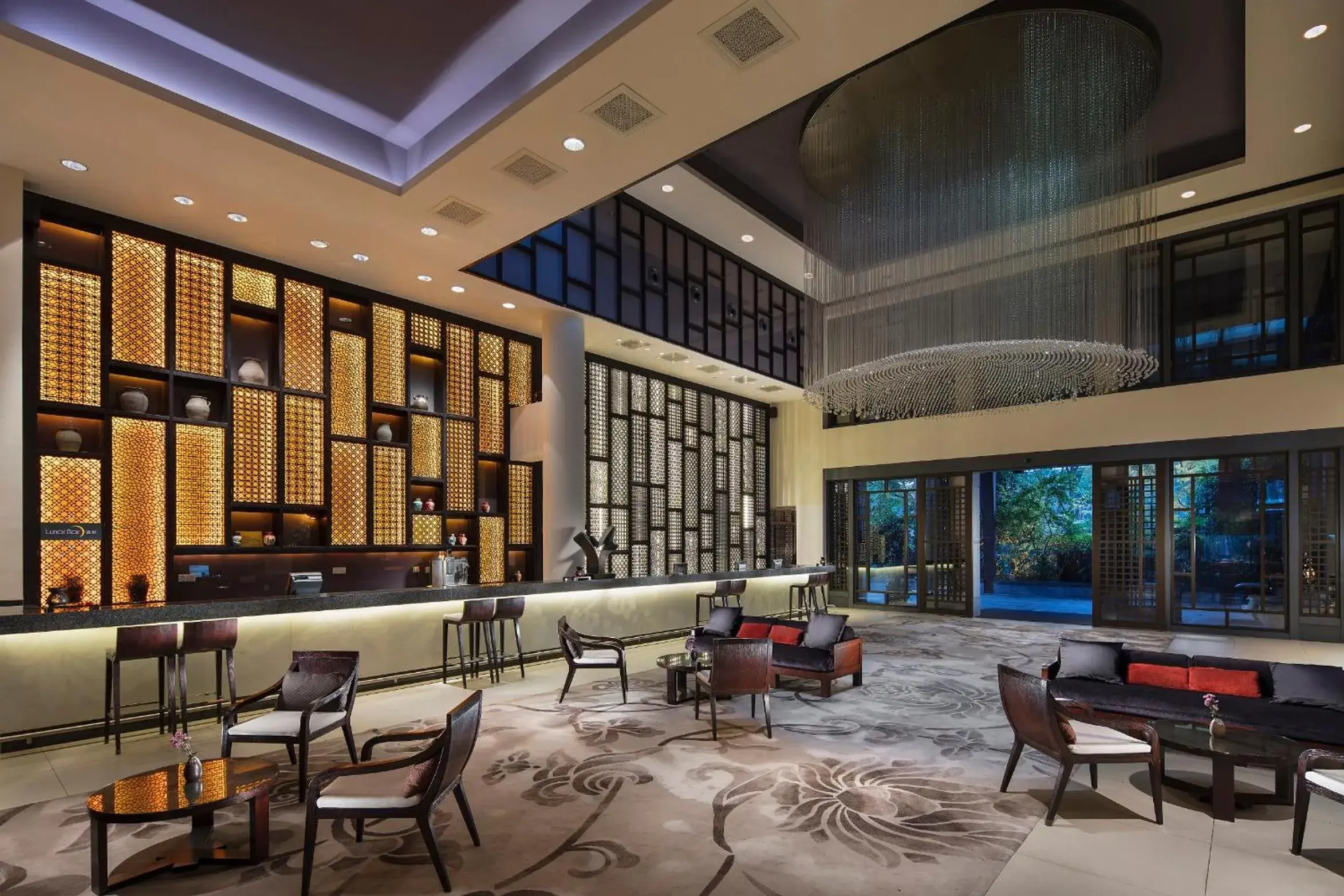 Lobby or reception, Lounge/Bar in Angsana Hangzhou