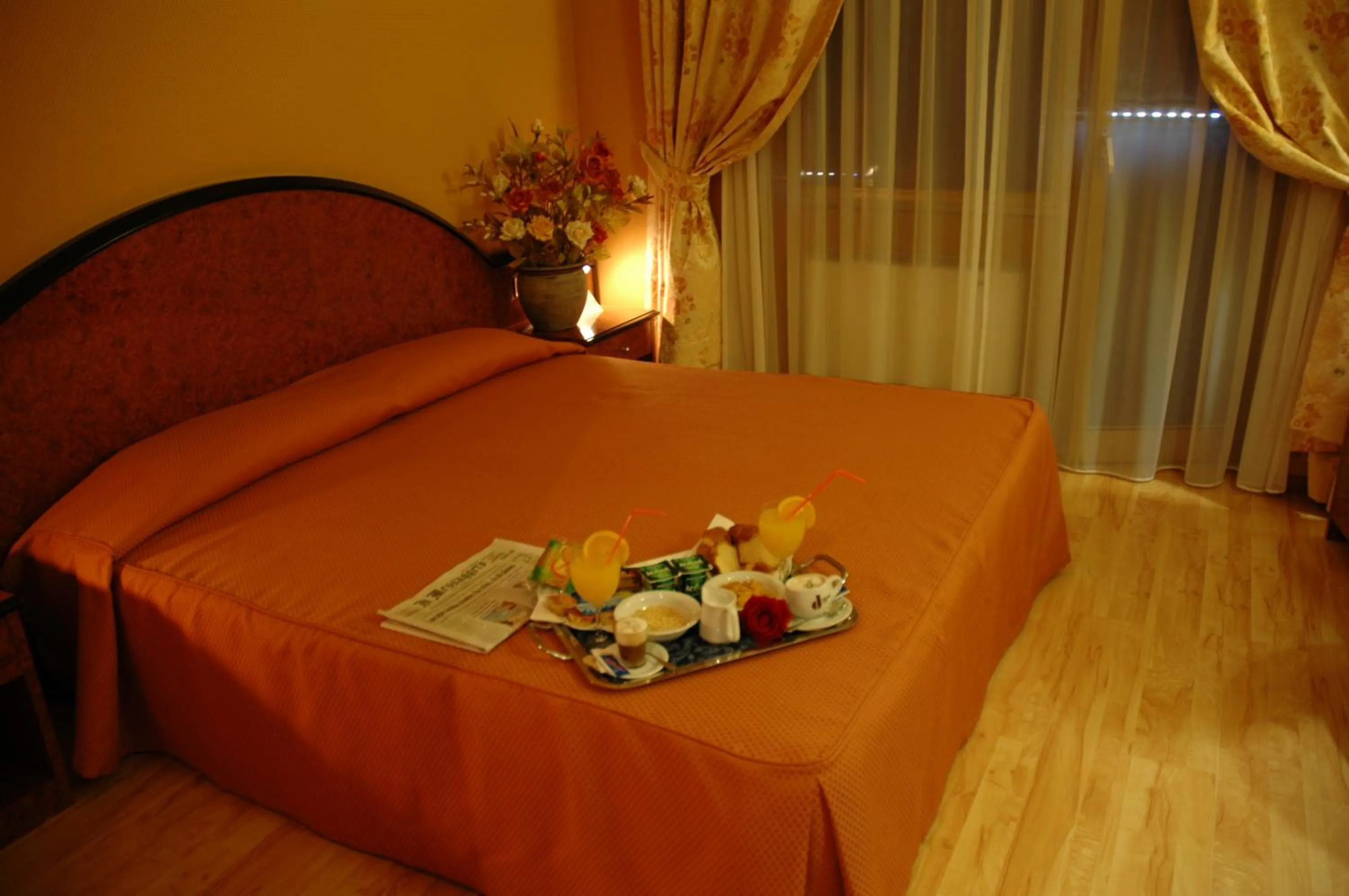 Bed in Grand Hotel Dei Cesari