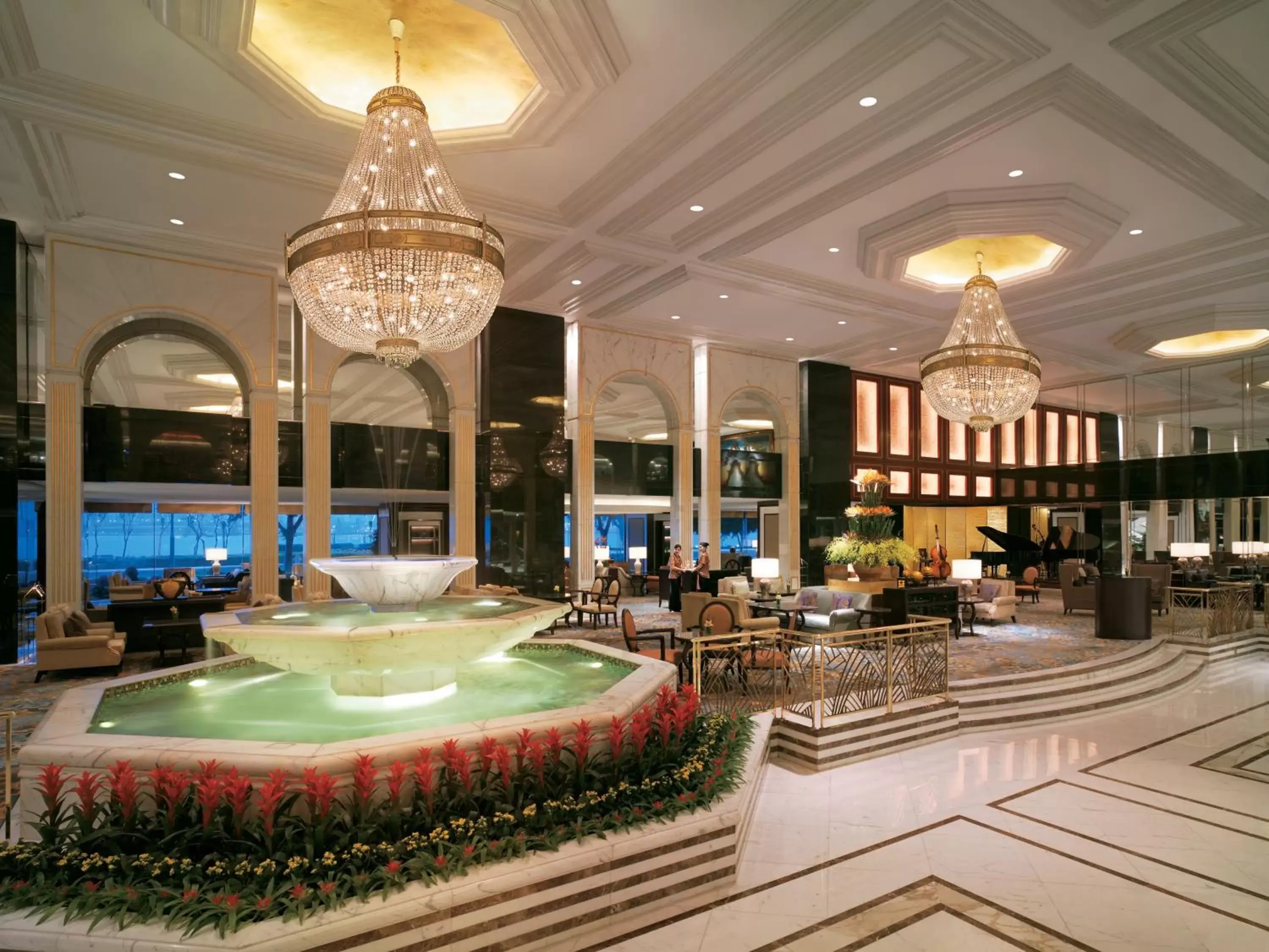 Lobby or reception, Swimming Pool in Kowloon Shangri-La, Hong Kong