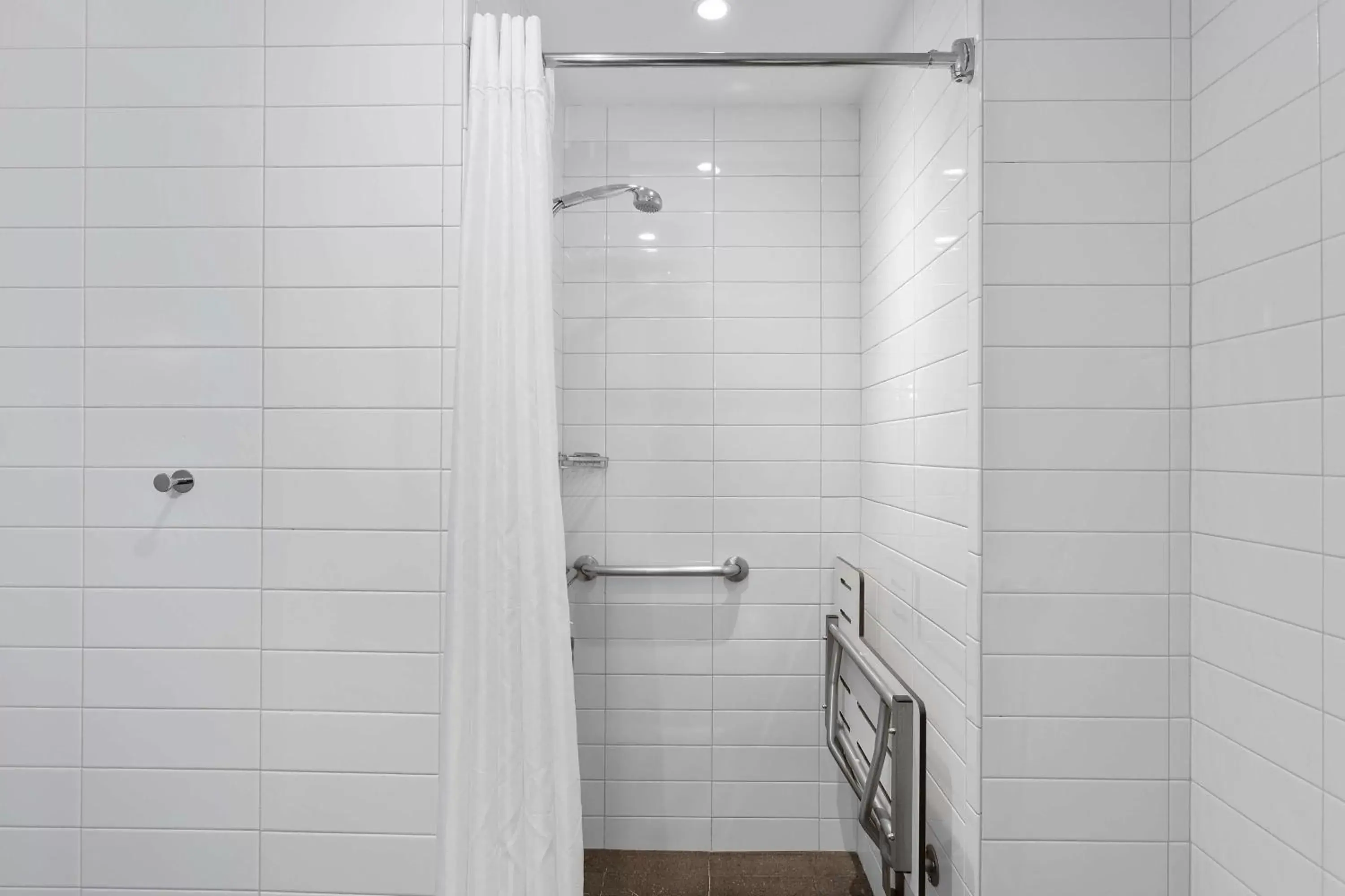 Bathroom in Motto by Hilton Washington DC City Center Bathroom in Motto by Hilton Washington DC City Center