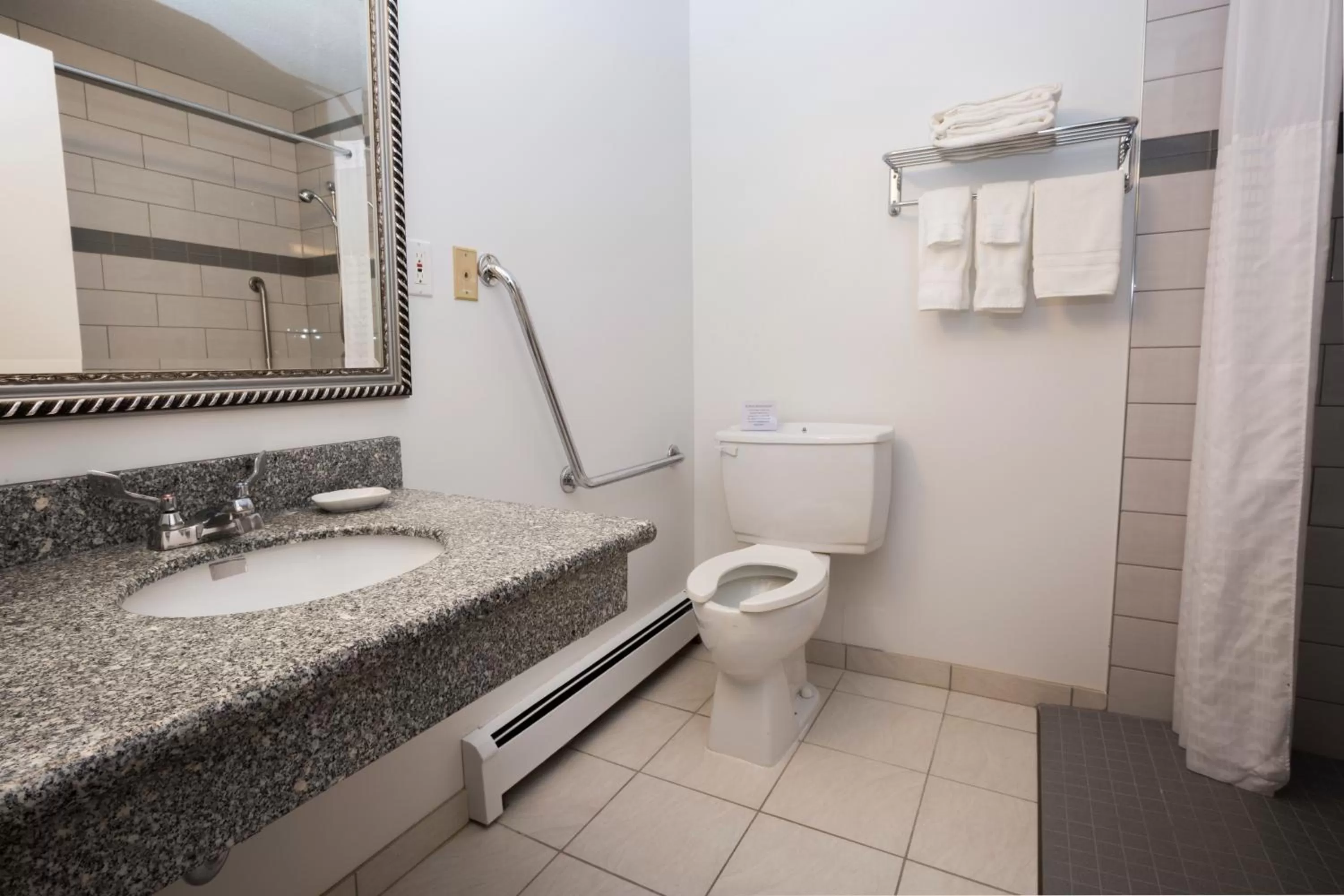 Bathroom in Tower Inn & Suites