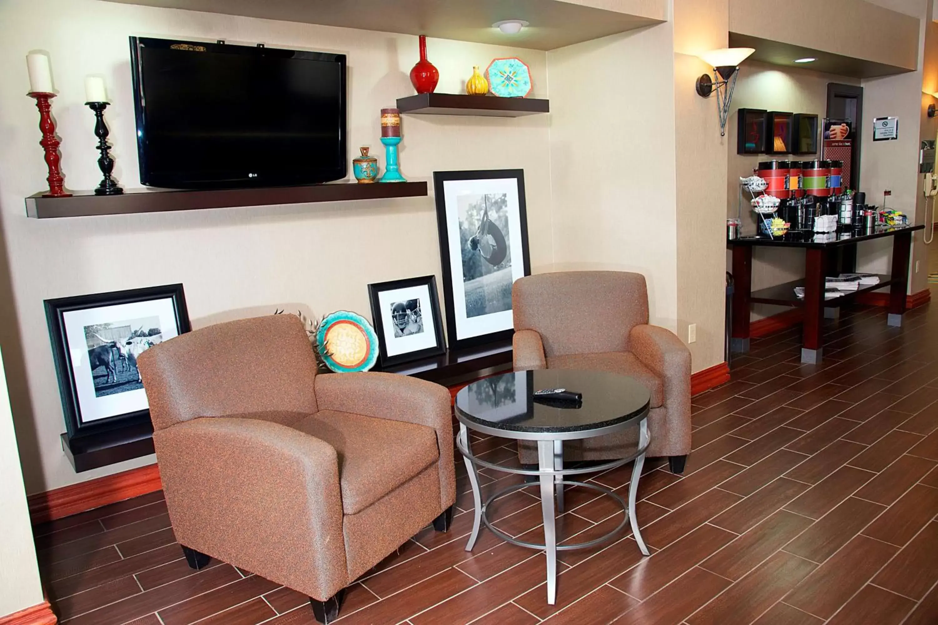 Lobby or reception, TV/Entertainment Center in Hampton Inn and Suites Amarillo West