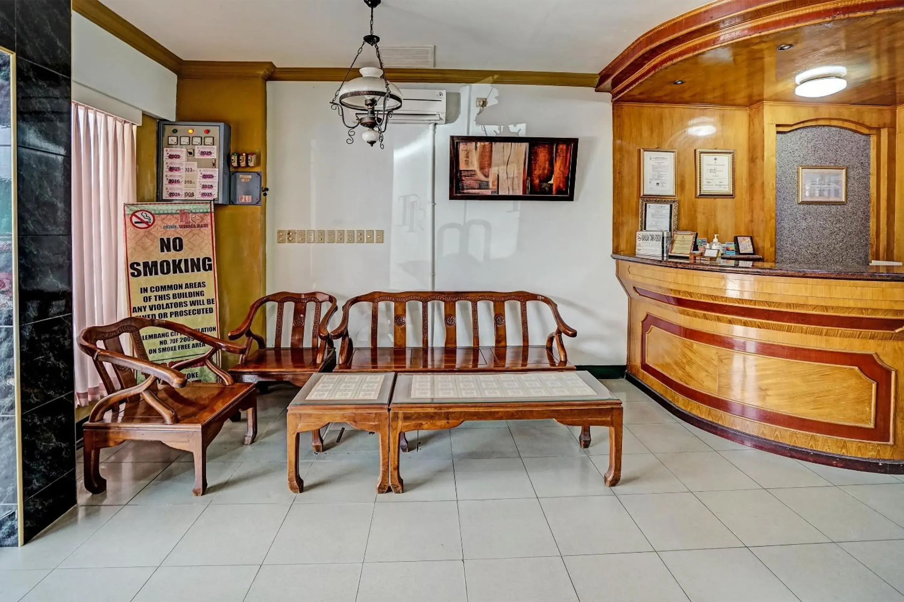 Lobby or reception, Lobby/Reception in SUPER OYO 91805 Hotel Wisma Bari