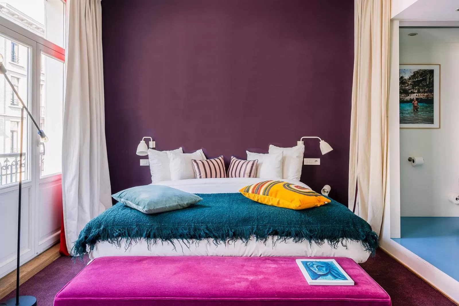 Bed in Smartflats - Pacific Brussels