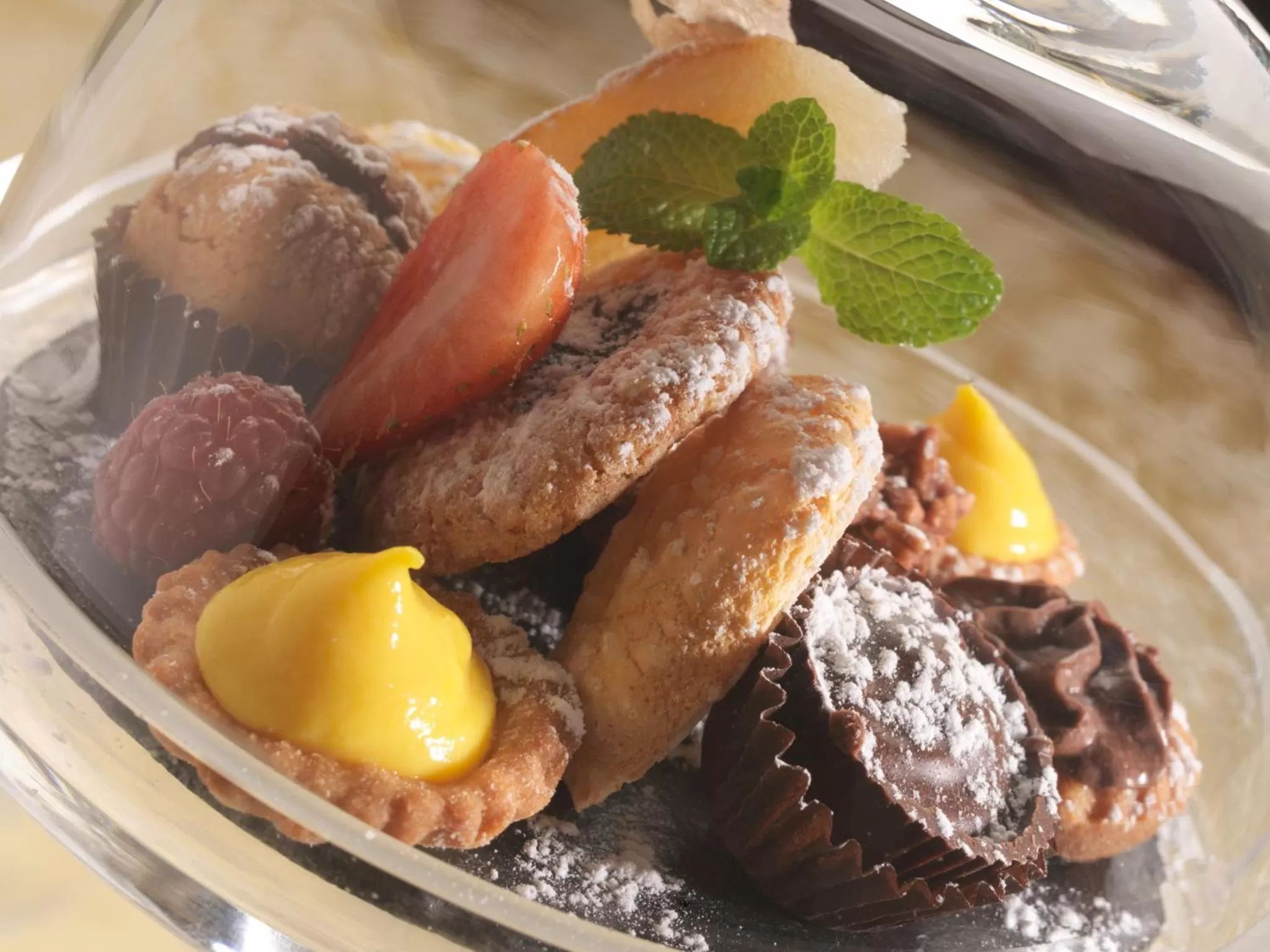 Food close-up in Hotel Colonne