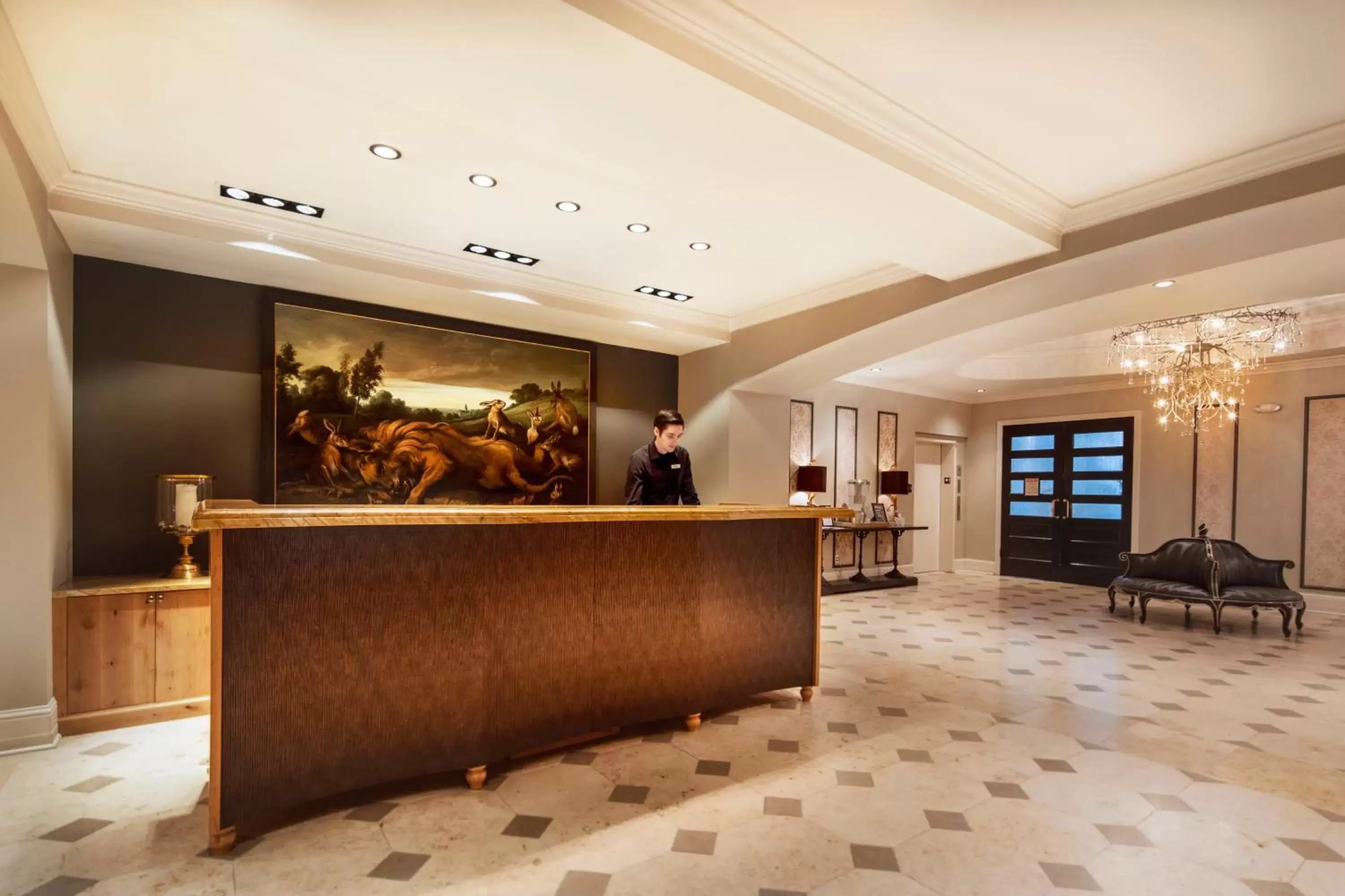 Lobby or reception in Hotel Ballard Lobby or reception in Hotel Ballard