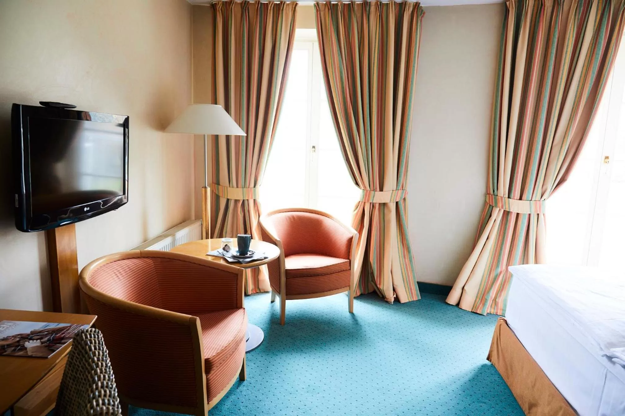 Photo of the whole room, Bed in Hotel Landhaus an de Dün