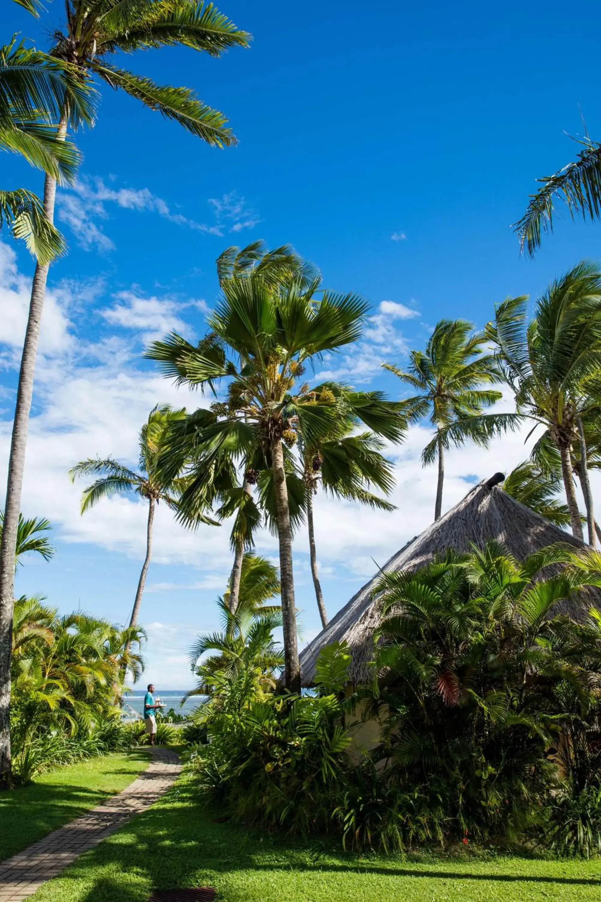 Property building in Outrigger Fiji Beach Resort