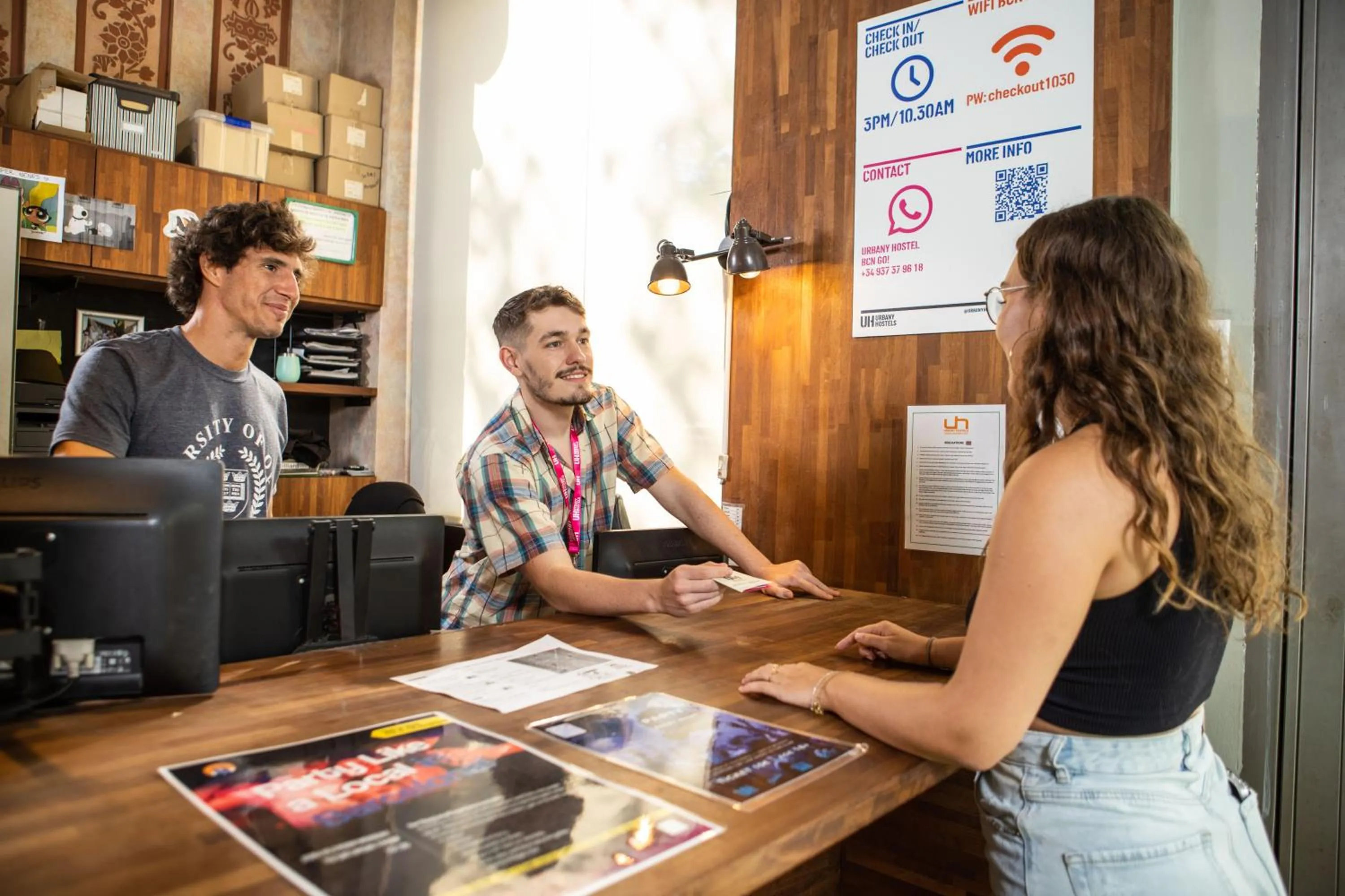 People in Urbany Hostel BCN GO!