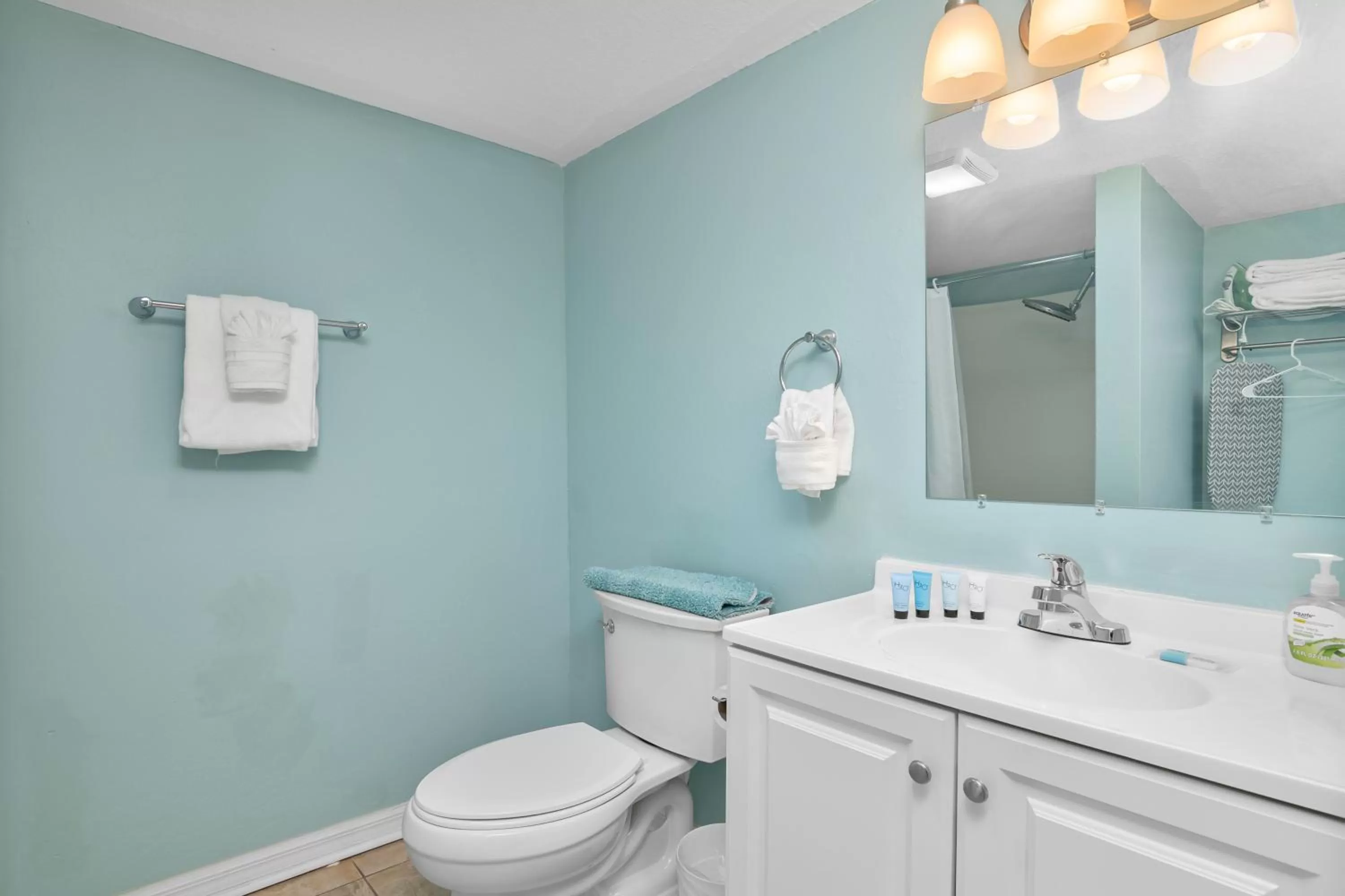 Toilet in Latitude 26 Waterfront Resort and Marina