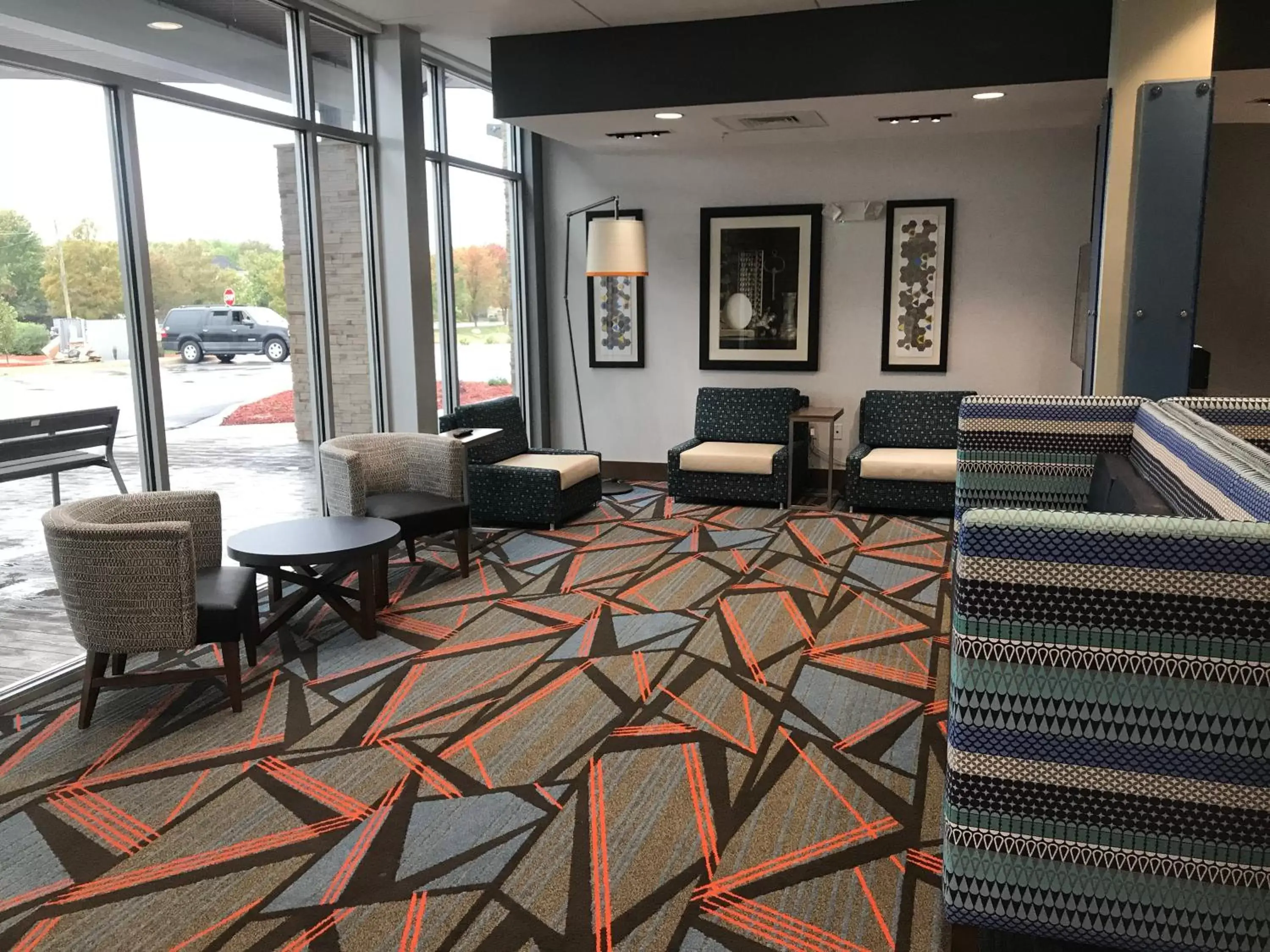 Lobby or reception, Seating Area in Holiday Inn Express & Suites Greenville SE - Simpsonville, an IHG Hotel