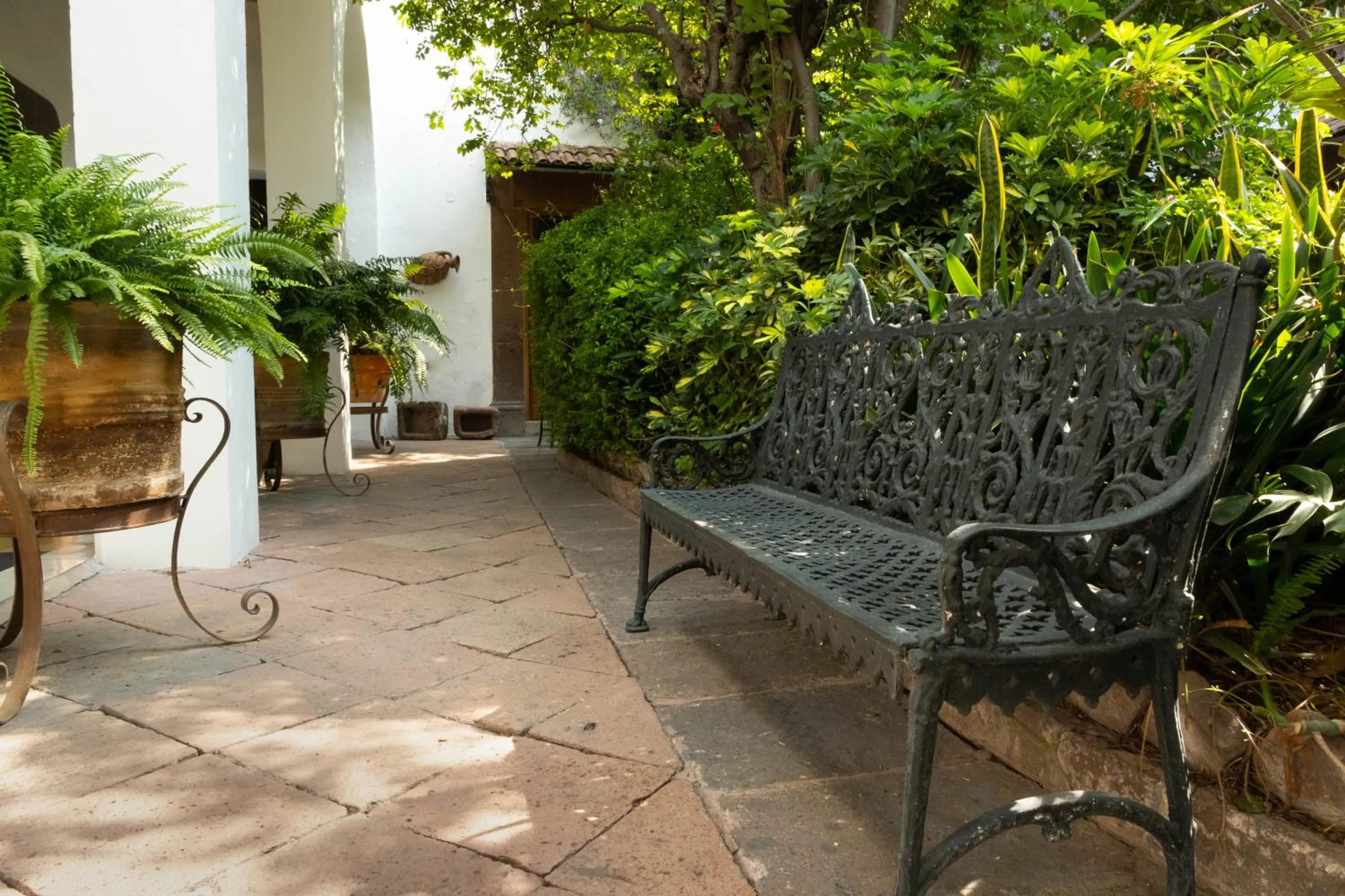Patio in Hotel Layseca