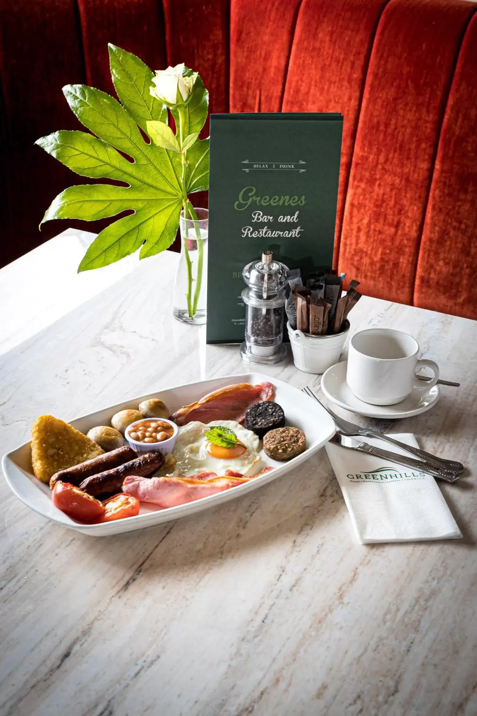 Breakfast in Greenhills Hotel Limerick