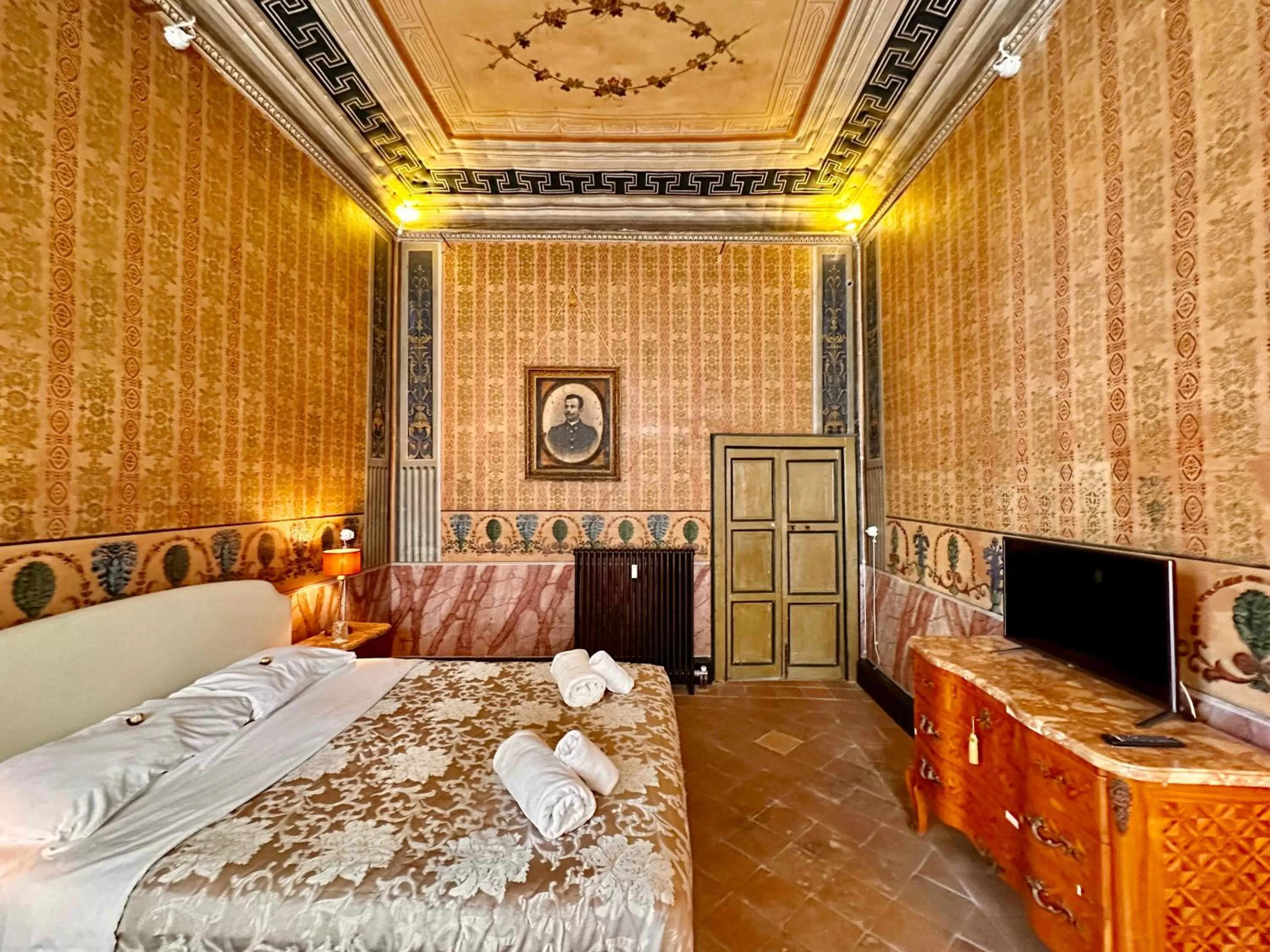 Bedroom, Bed in Casa Santangelo Suites