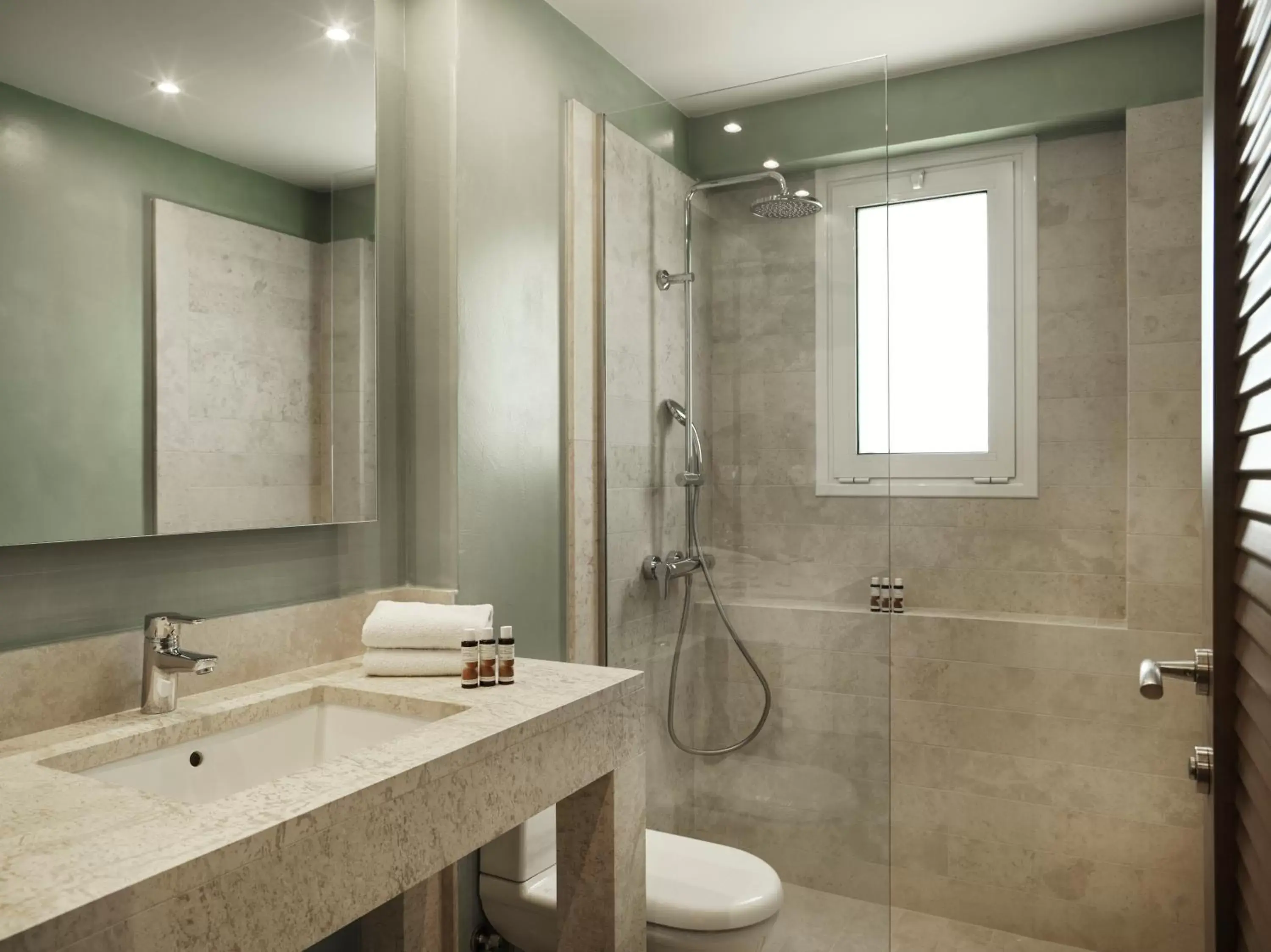 Shower, Bathroom in Civitel Attik Rooms & Suites