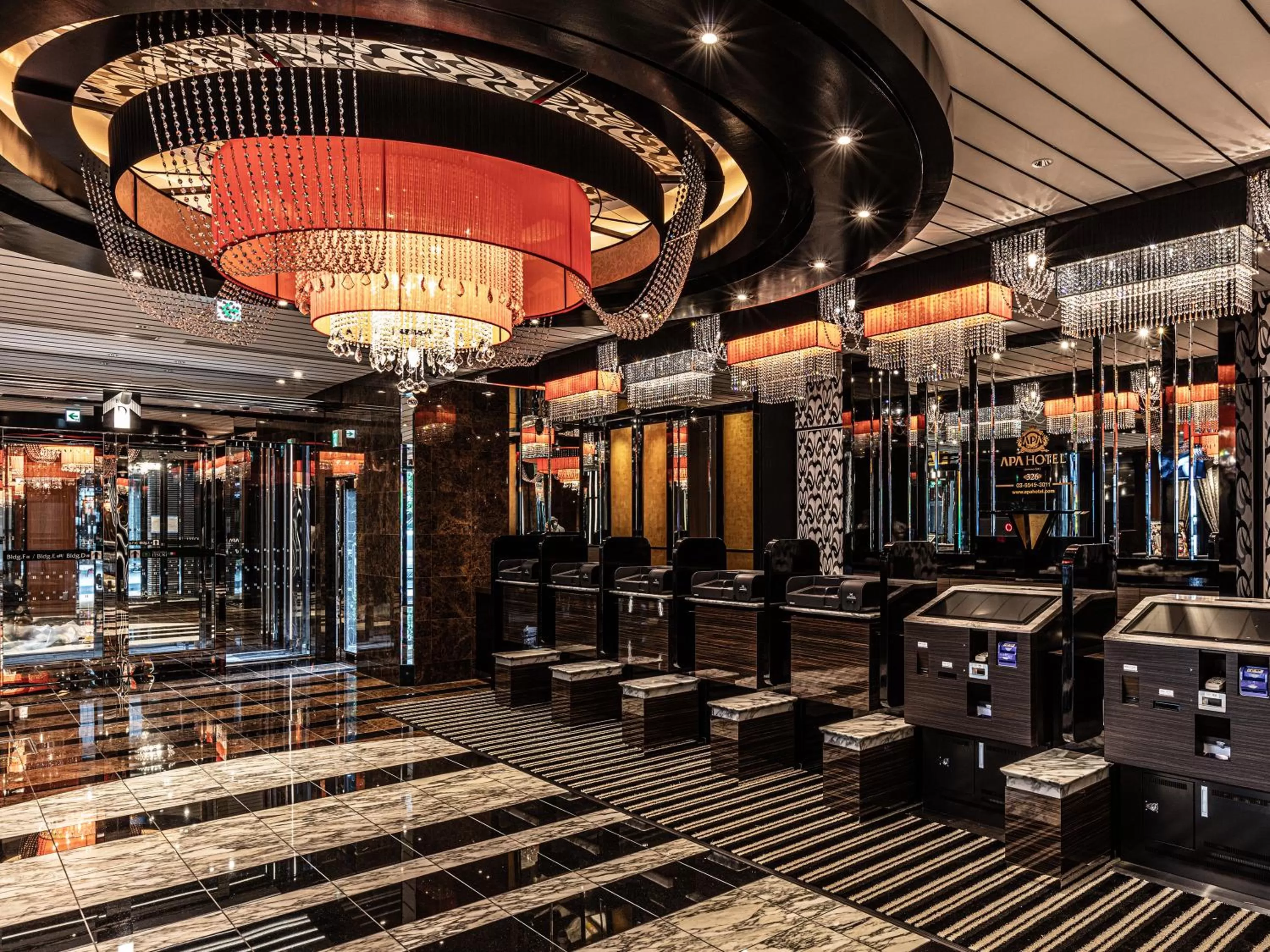 Lobby or reception in APA Hotel Roppongi SIX