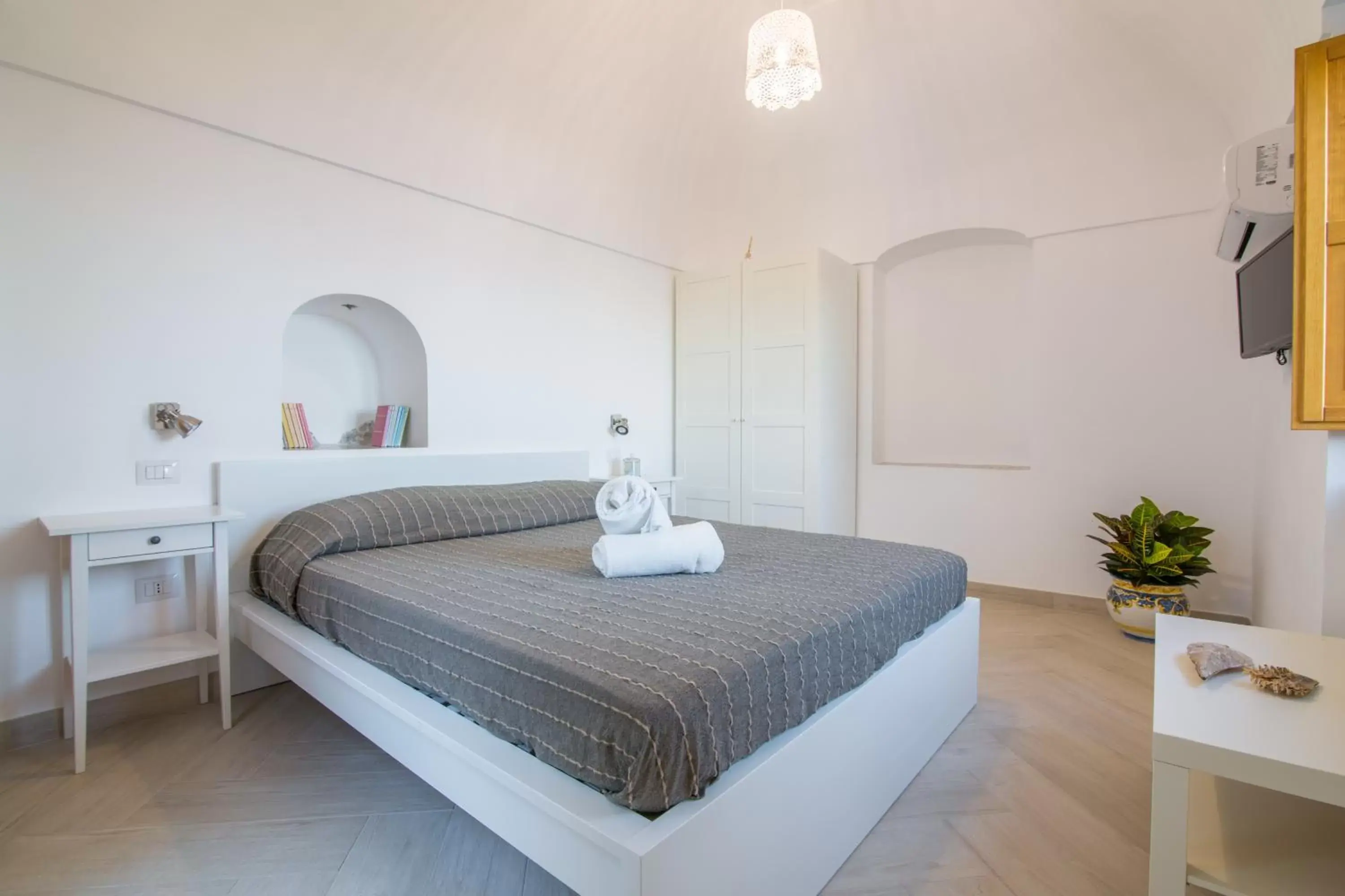Bed in Villa Mariagiovanna