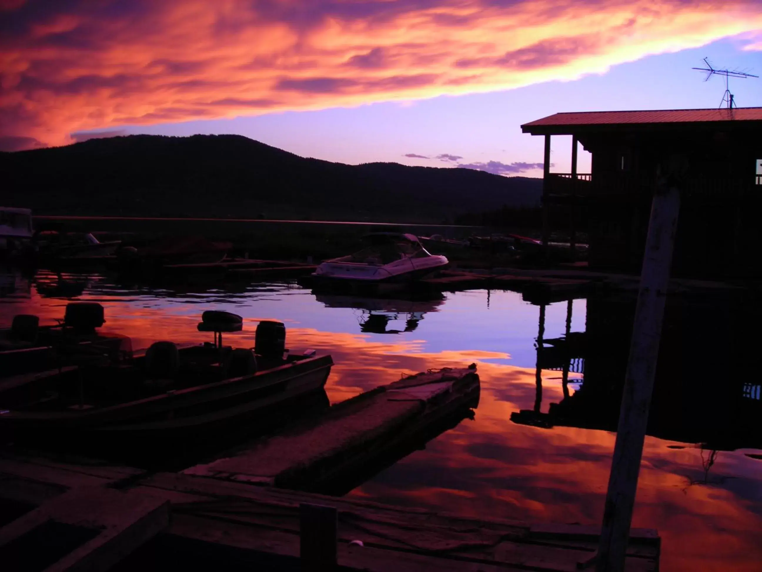 Sunset in Jared's Wild Rose Ranch Resort