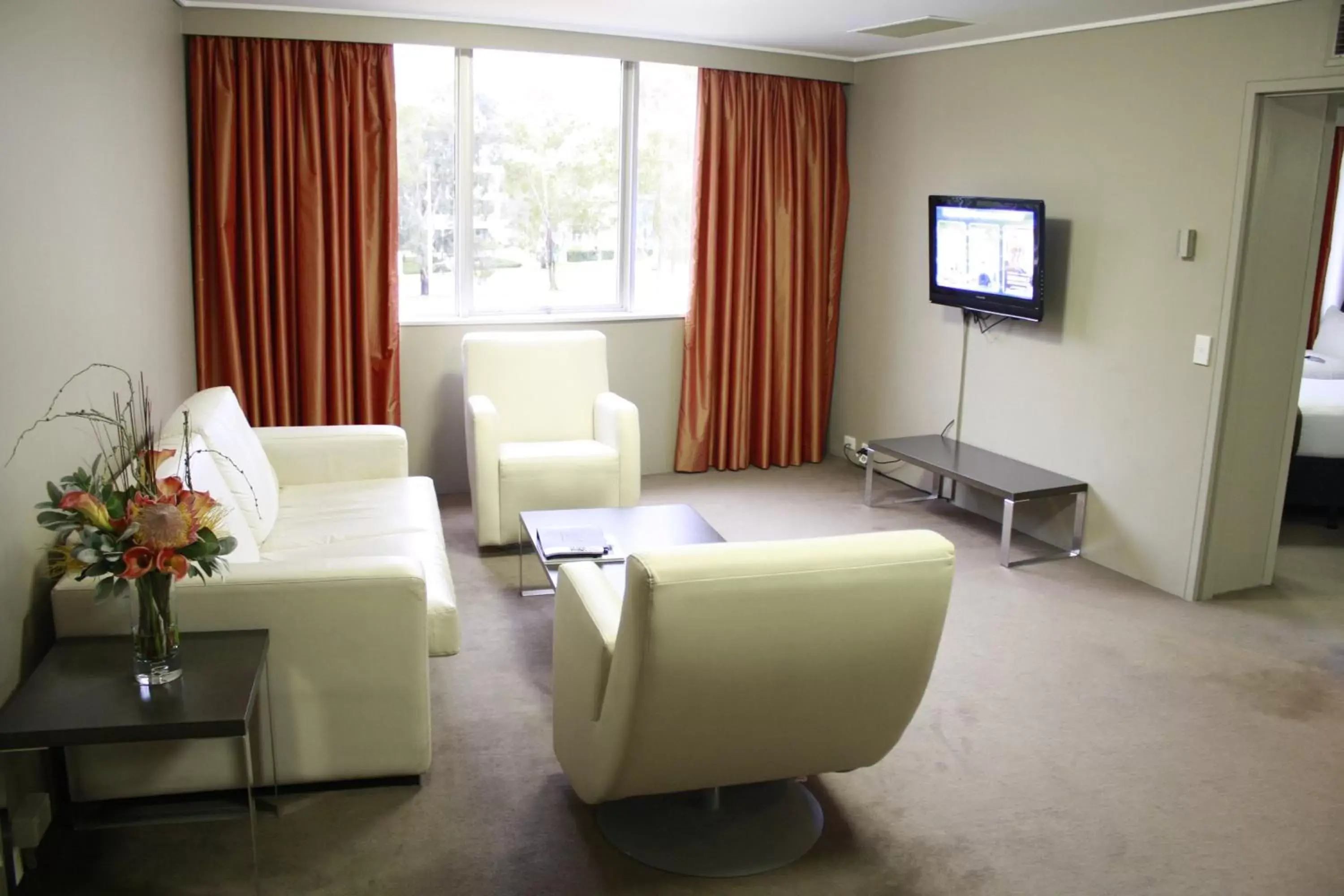 TV and multimedia, Seating Area in Pavilion On Northbourne