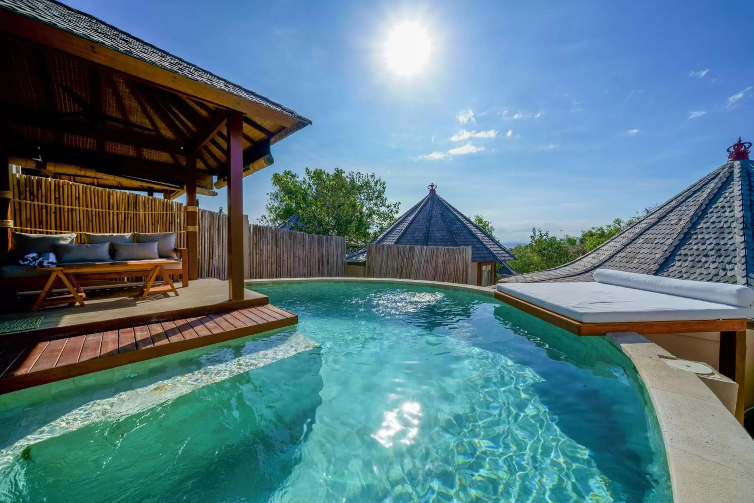 Swimming Pool in Blue Lagoon Avia Villas