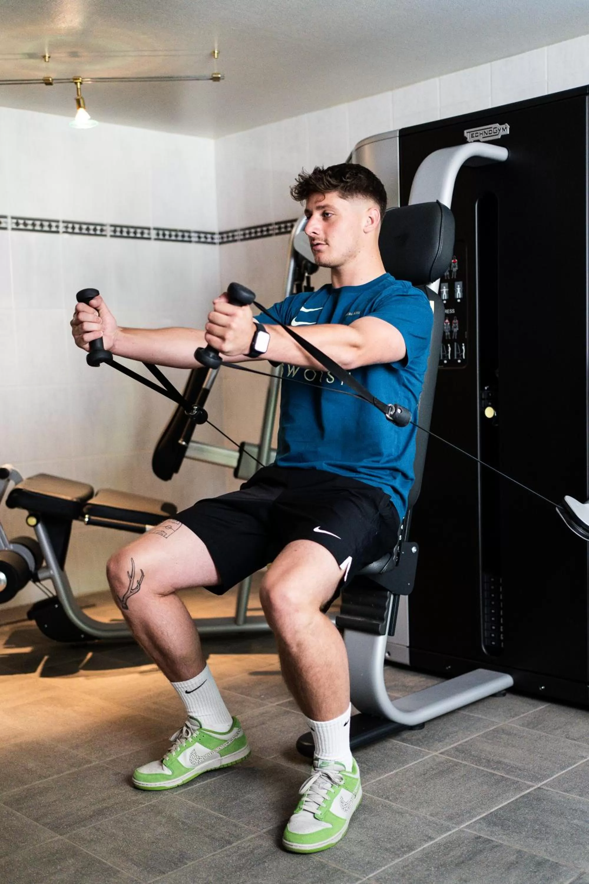 Fitness centre/facilities in Hotel Christel