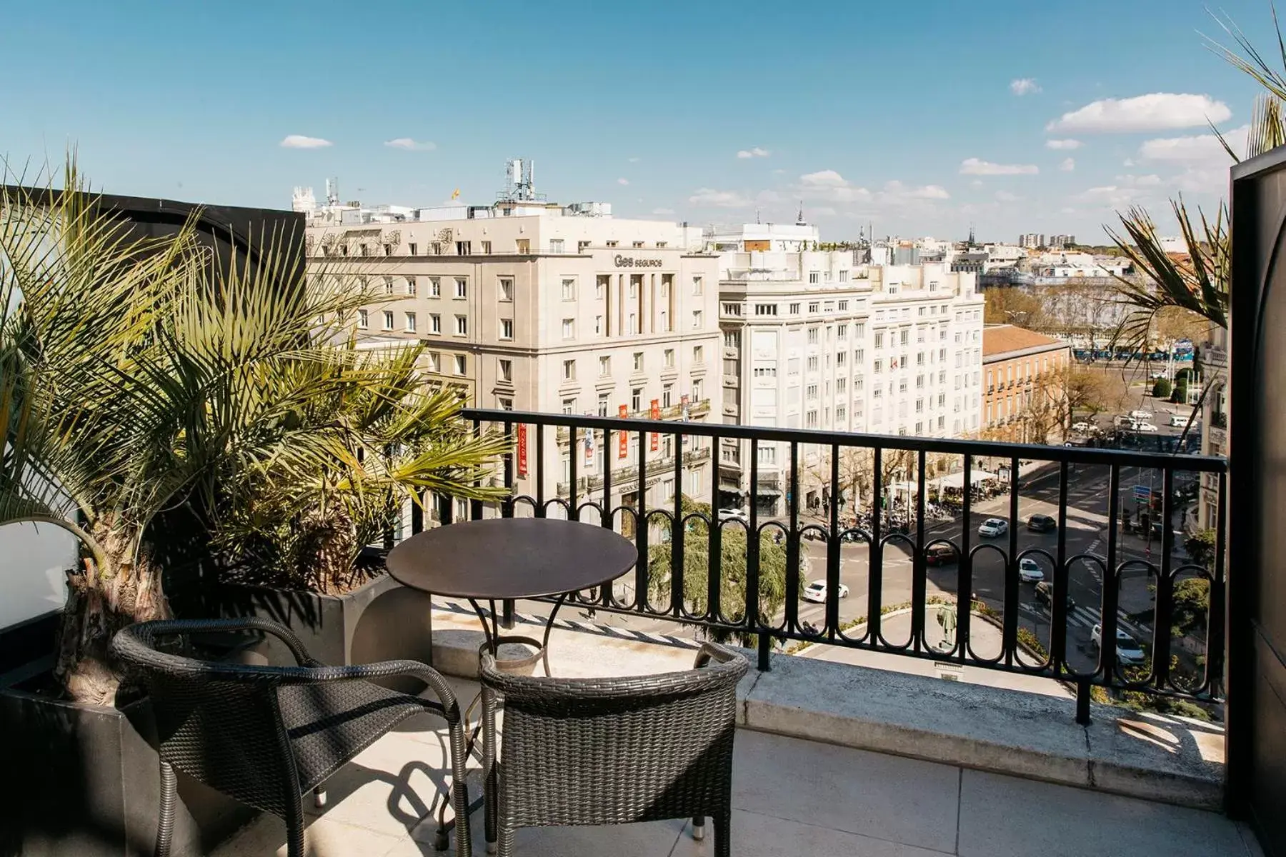 Balcony/Terrace in Hotel Villa Real, a member of Preferred Hotels & Resorts