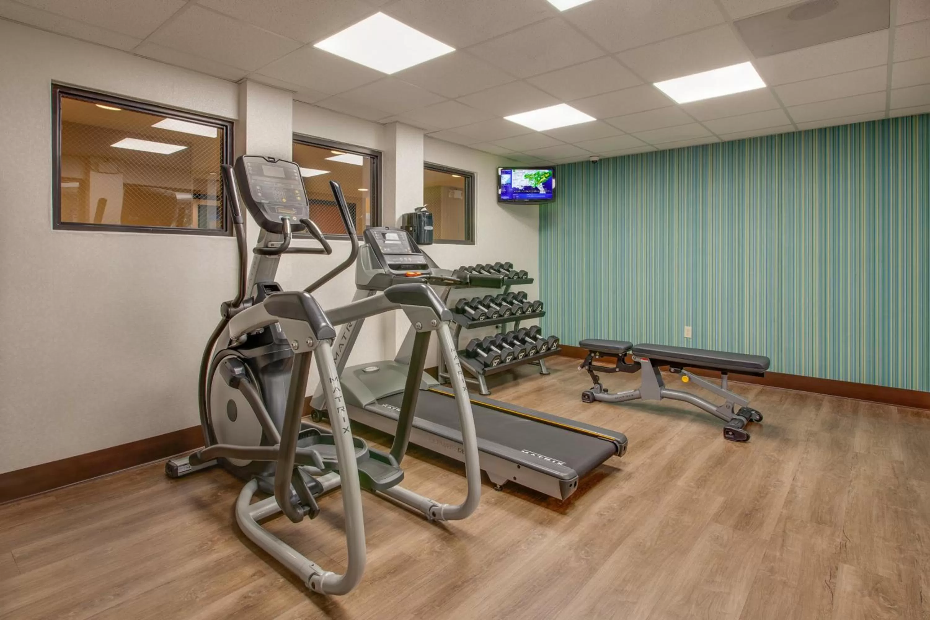 Fitness centre/facilities in Holiday Inn Express San Francisco Airport North by IHG