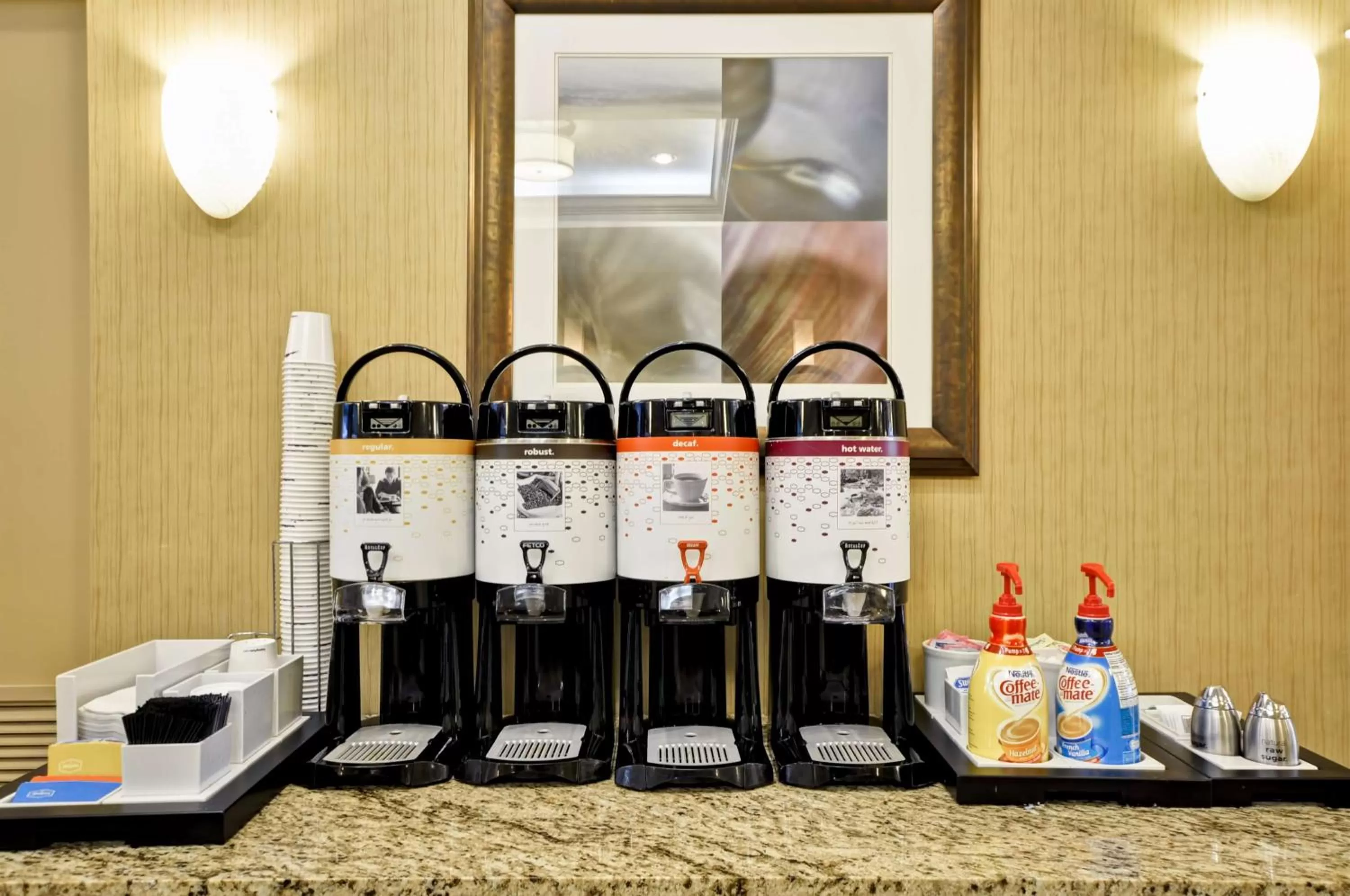 Breakfast in Hampton Inn Palm Beach Gardens