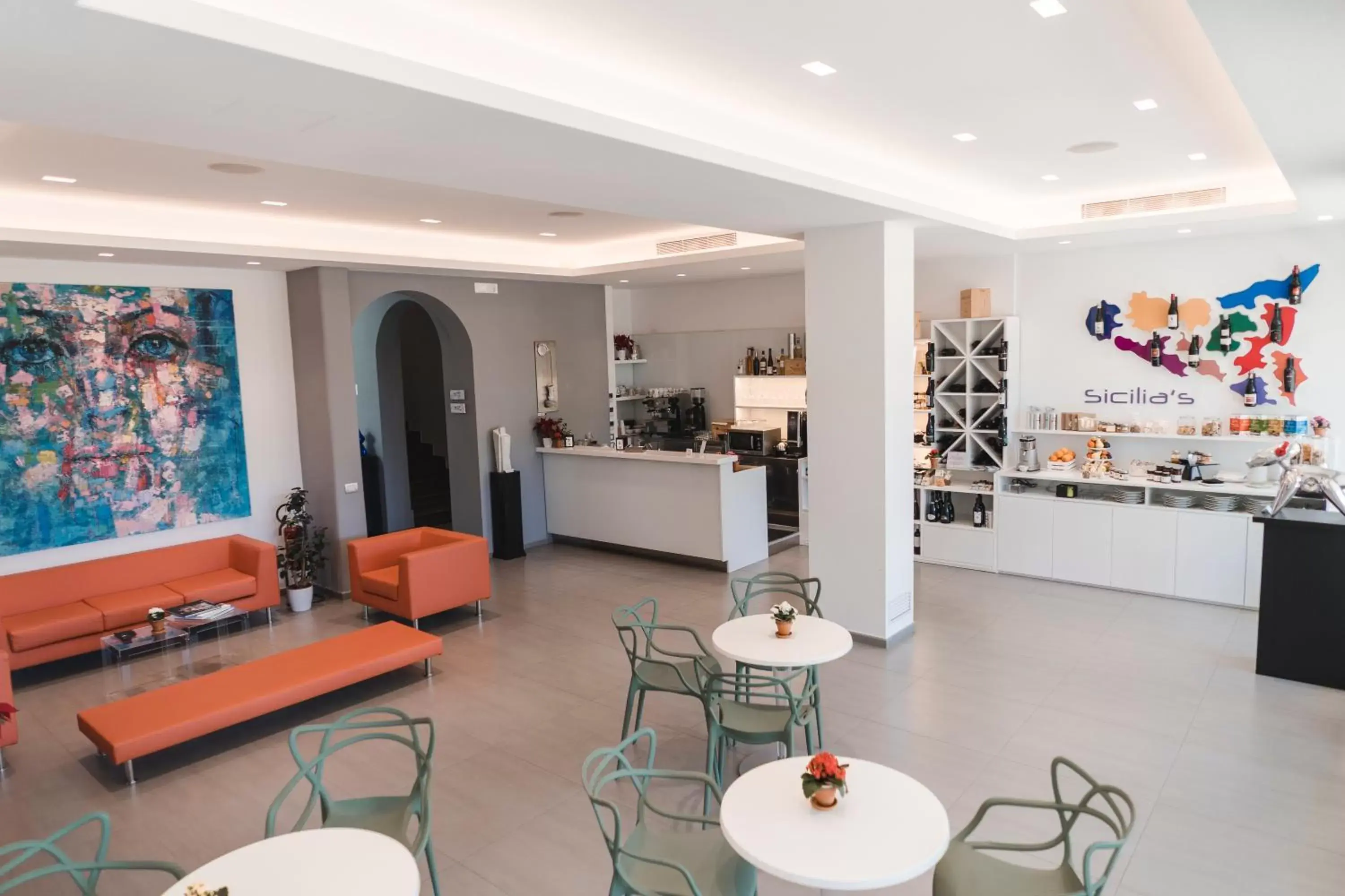 Lounge or bar in Sicilia's Art Hotel & Spa Lounge or bar in Sicilia's Art Hotel & Spa