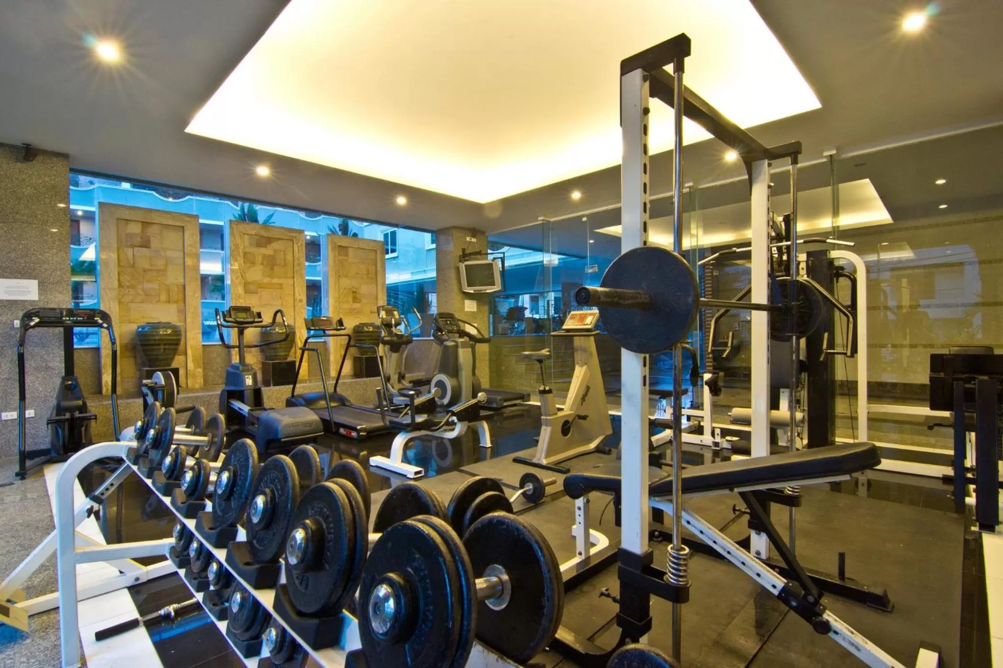 Fitness centre/facilities in LK Royal Suite