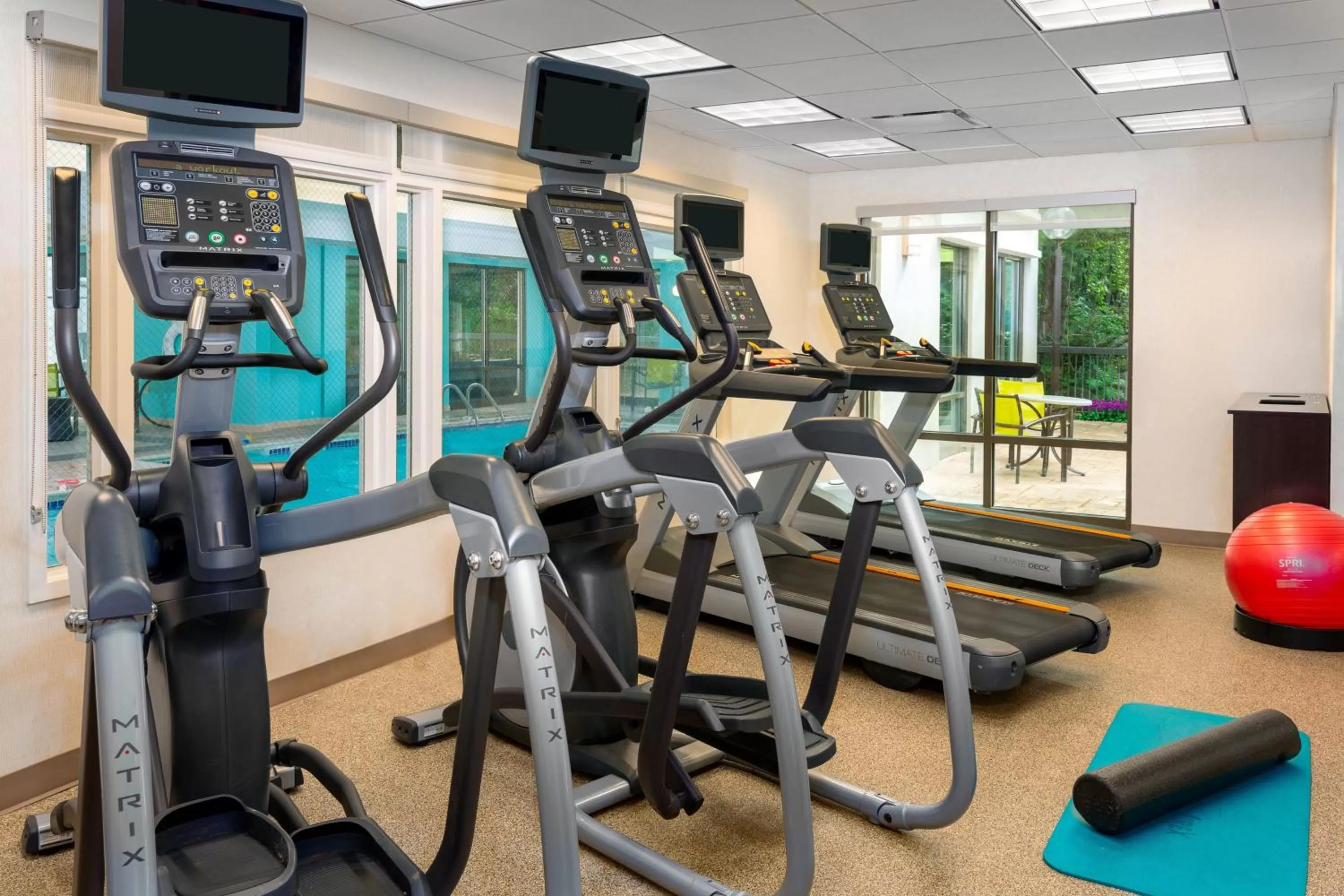 Fitness centre/facilities in SpringHill Suites Asheville