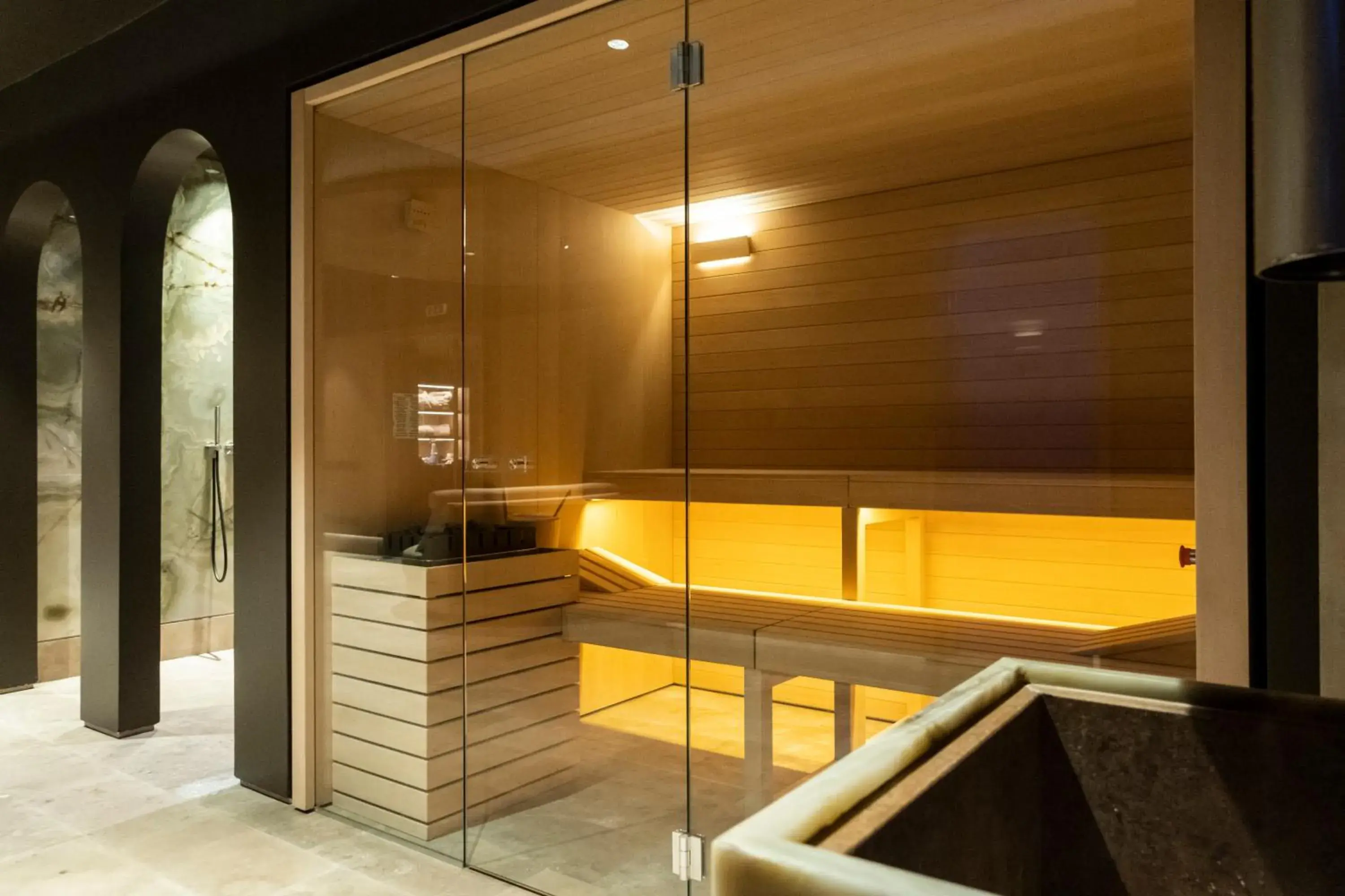 Sauna in Baia Di Ulisse Wellness & Spa