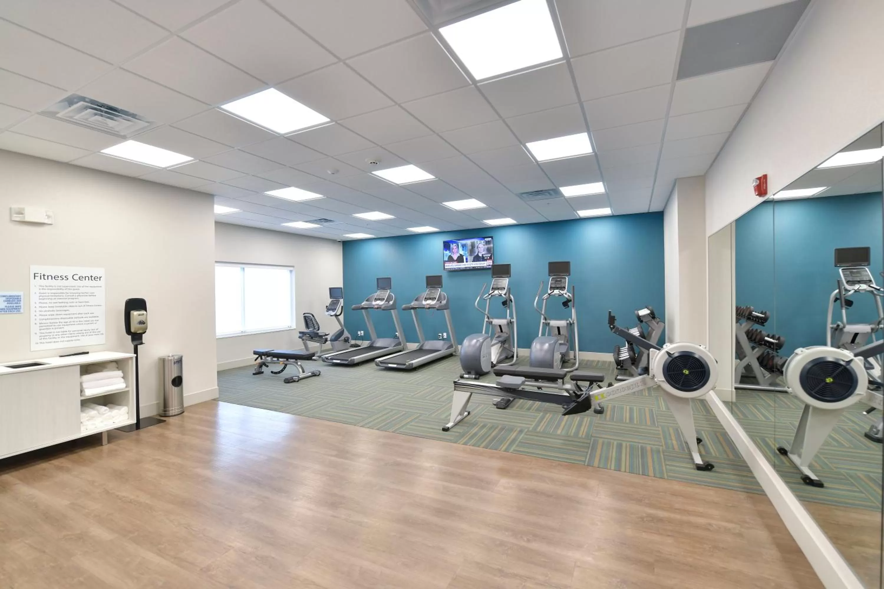 Fitness centre/facilities in Holiday Inn Express & Suites - Millersburg by IHG