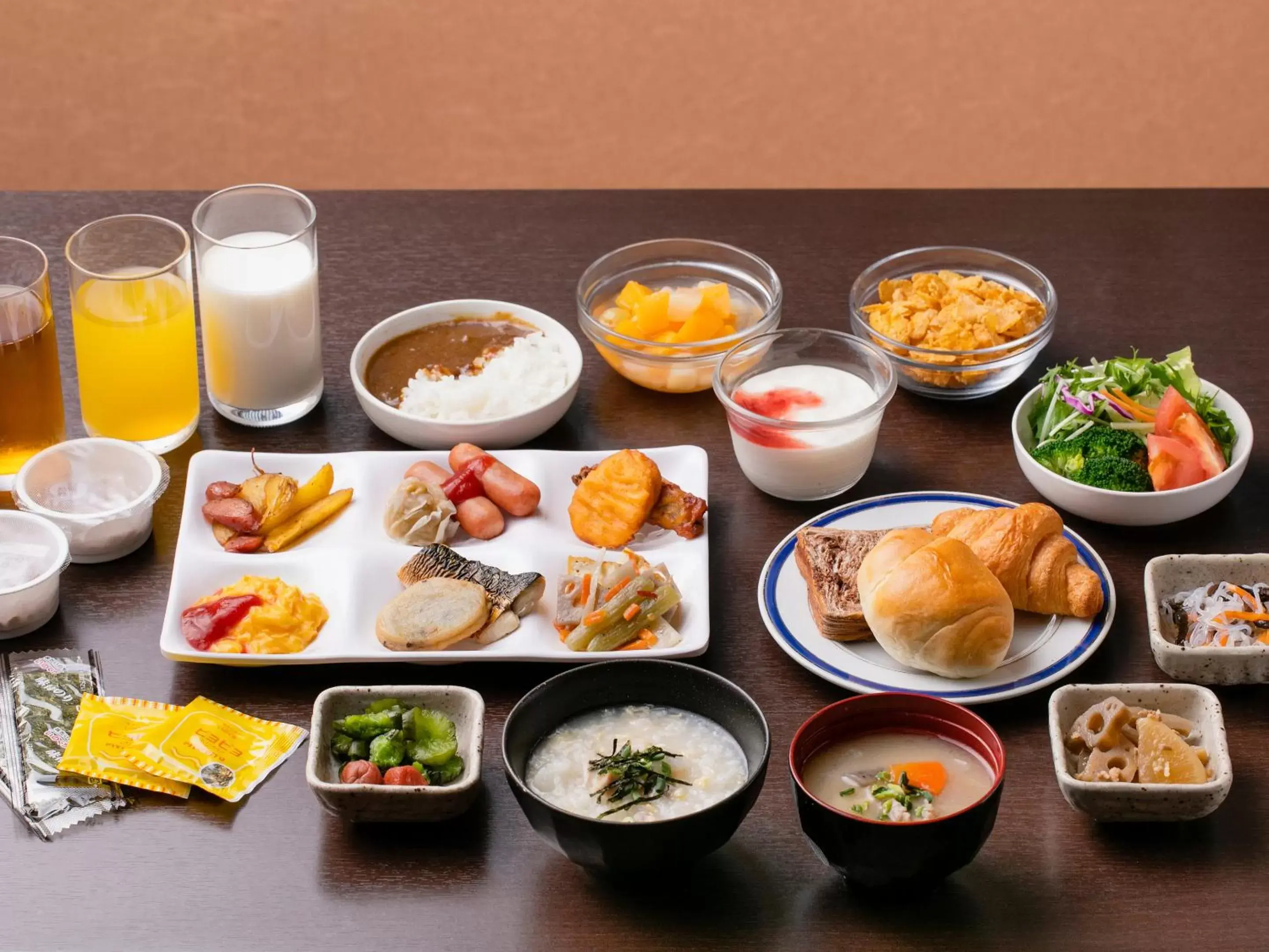 Breakfast in Hotel Wing International Miyakonojo