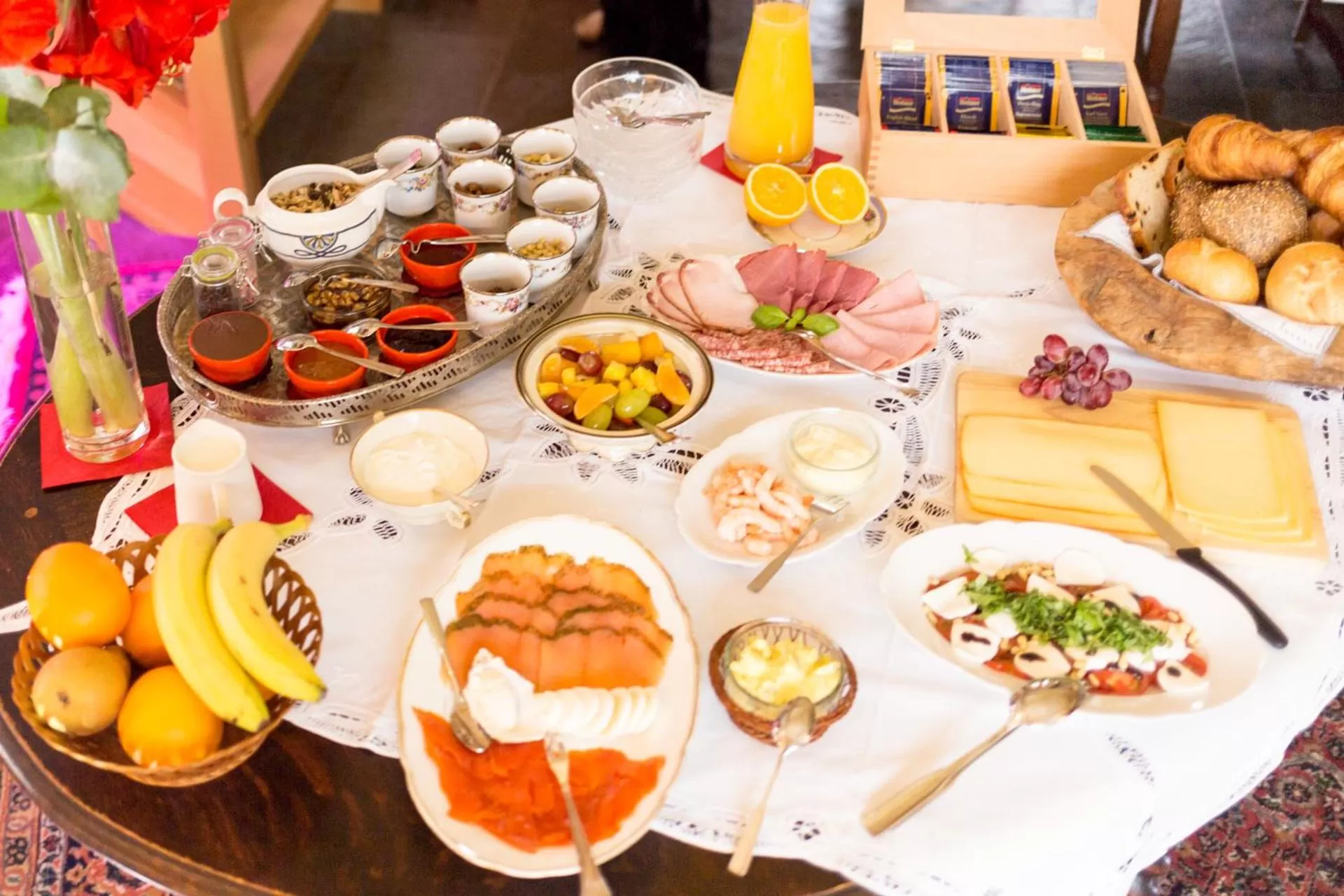 Food and drinks in Vivere Ad Parcum - Bed And Breakfast