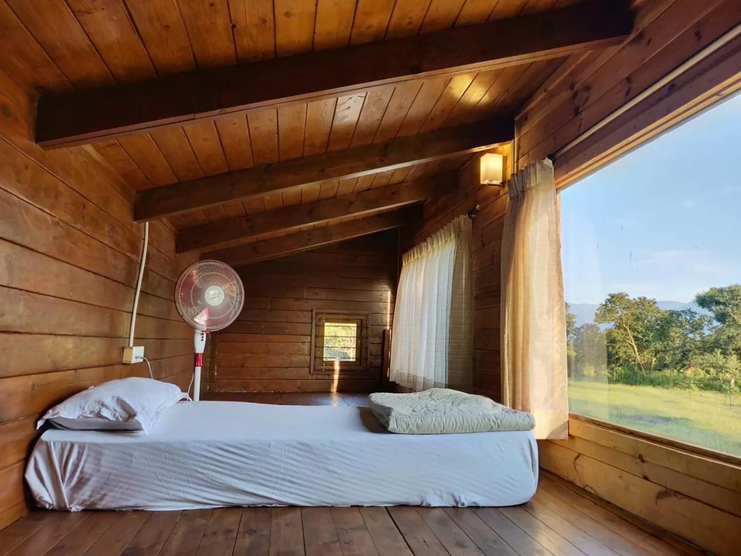 View (from property/room), Bed in labdhi Resorts Masinagudi- Stag Groups not allowed