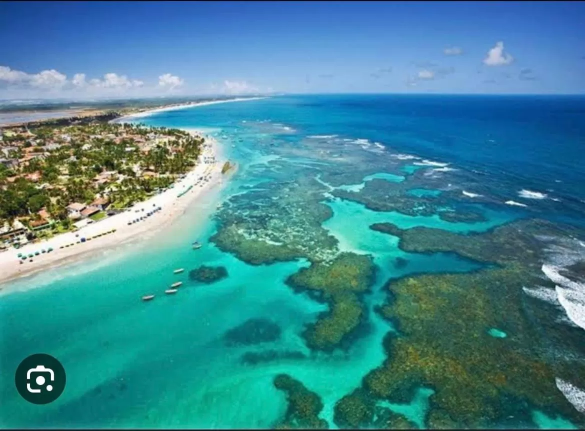 Bird's-eye View in Tamandare Praia Hotel