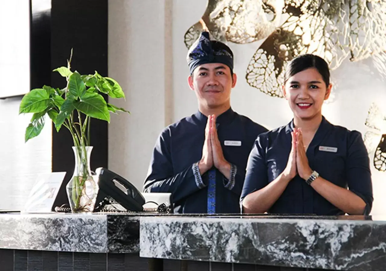 Staff in Lombok Astoria Hotel